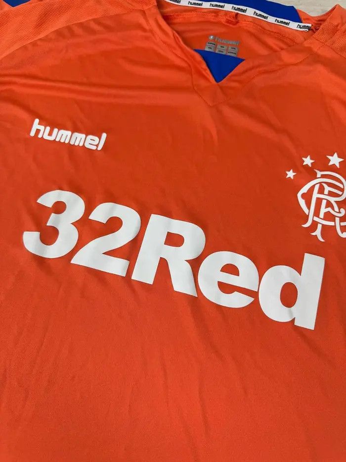 Hummel Hummel Rangers FC 2018 2019 Third Football Shirt Jersey 3XL Size US XXL / EU 58 / 5 - 6 Thumbnail