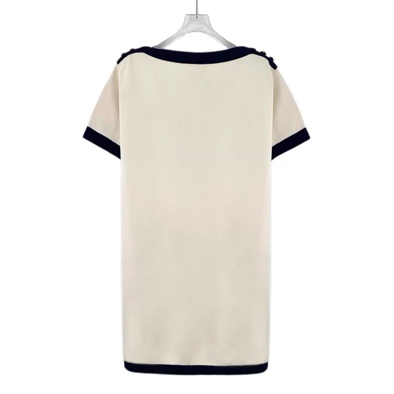 Gucci Gucci 23 colour-blocked double G logo embroidery cotton sh Size XS / US 0-2 / IT 36-38 - 2 Thumbnail