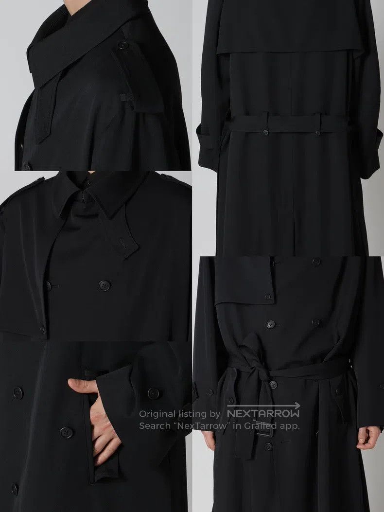 Other Yohji Yamamoto Military uniform double-breasted tunic coat Size US L / EU 52-54 / 3 - 2 Thumbnail