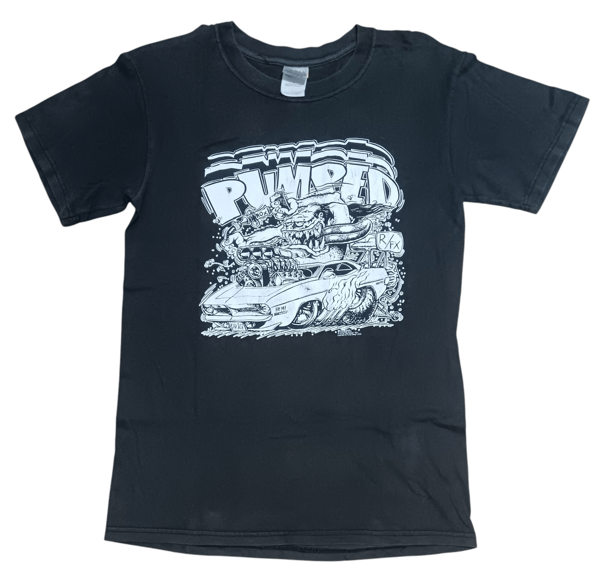 Vintage VINTAGE RAT FINK MOONEYES PUMPED ED 'BIG DADDY' ROTH SHIRT Size US S / EU 44-46 / 1 - 1 Thumbnail
