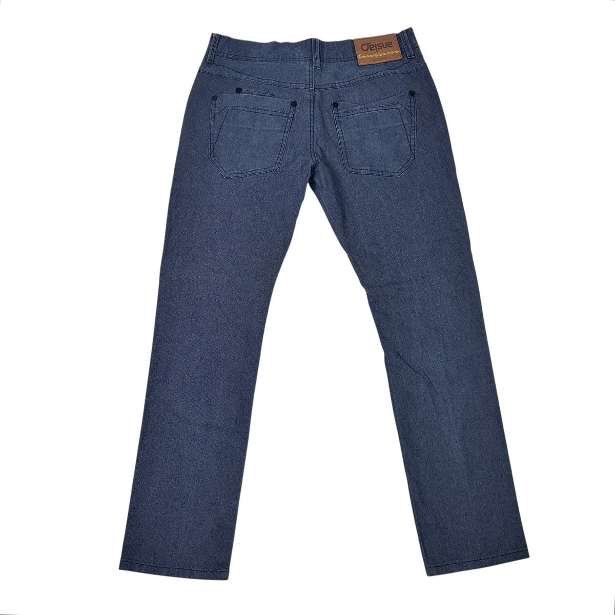 Orisue ORISUE RETHINK DENIM JEAN Blue 34 X 33 Slim Classic Jeans Size US 34 / EU 50 - 1 Thumbnail