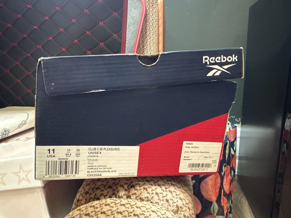 Pleasures × Reebok Reebok X Pleasures Club C85 Sneakers Size US 11 / EU 44 - 6 Thumbnail