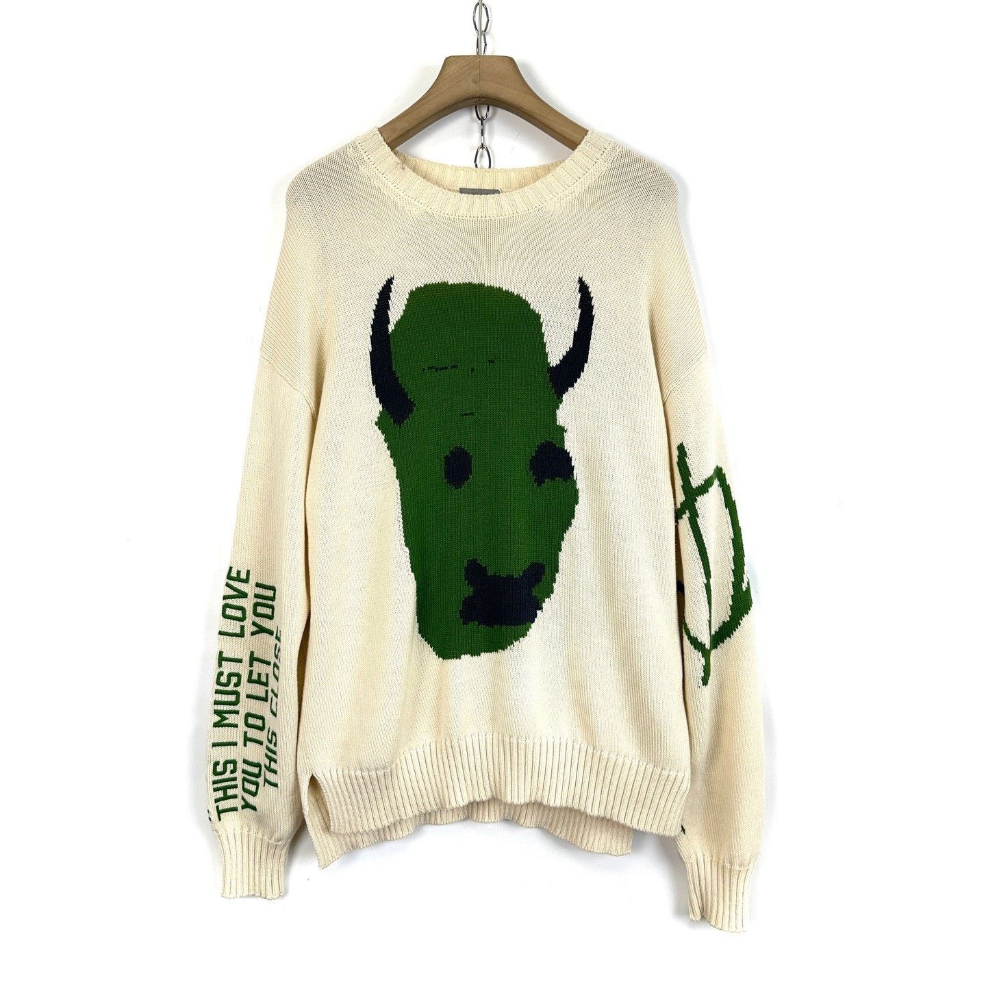 Dior Dior x Travis Scott Graphic Knit Sweater Size US M / EU 48-50 / 2 - 1 Thumbnail