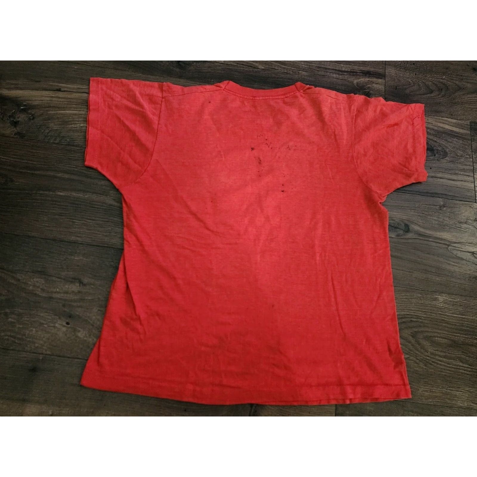 Vintage VINTAGE Nellie Bly Amusement Center Red Graphic T Shirt Coney Island Brooklyn NY Mens L Size US L / EU 52-54 / 3 - 2 Thumbnail