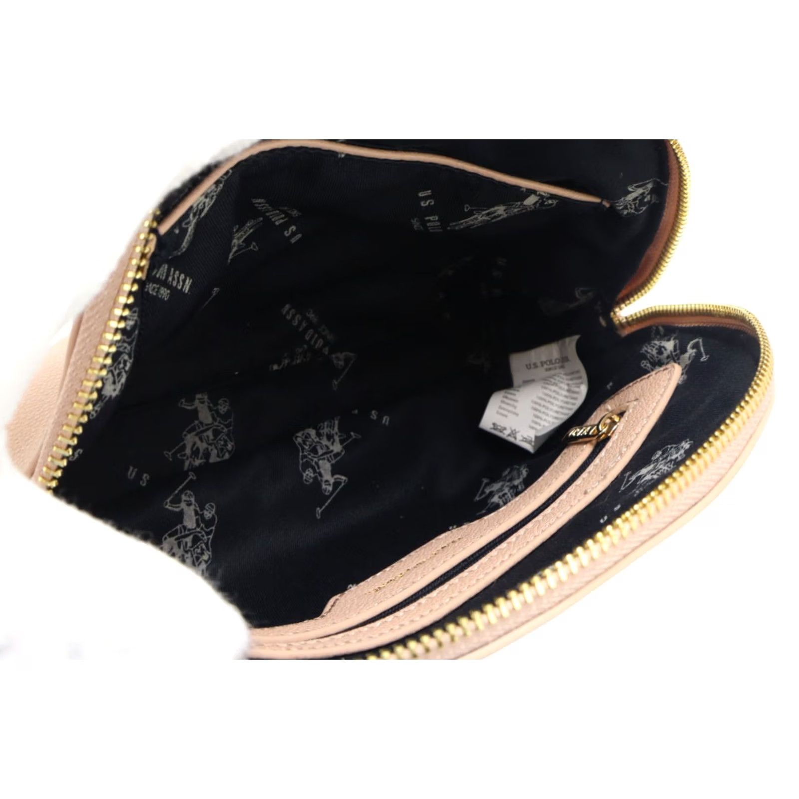 U.S. Polo Assn. U.S. POLO ASSN. New Jones Circ Beauty Case Bag Women's ONE SIZE Pink Cosmetic Size ONE SIZE - 6 Thumbnail