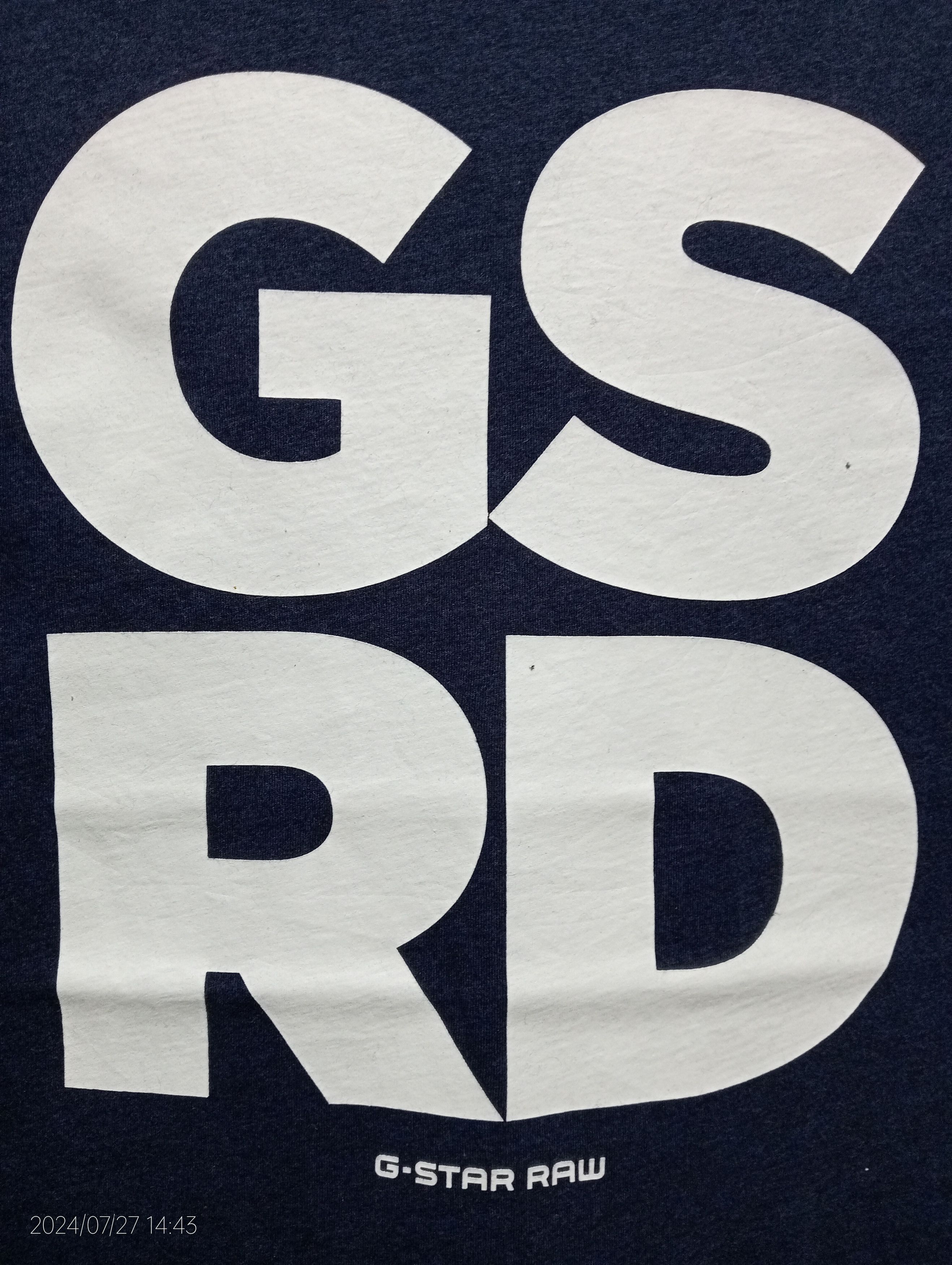 G-Star G S R D G-Star Raw Denim Tee Size US S / EU 44-46 / 1 - 9 Thumbnail