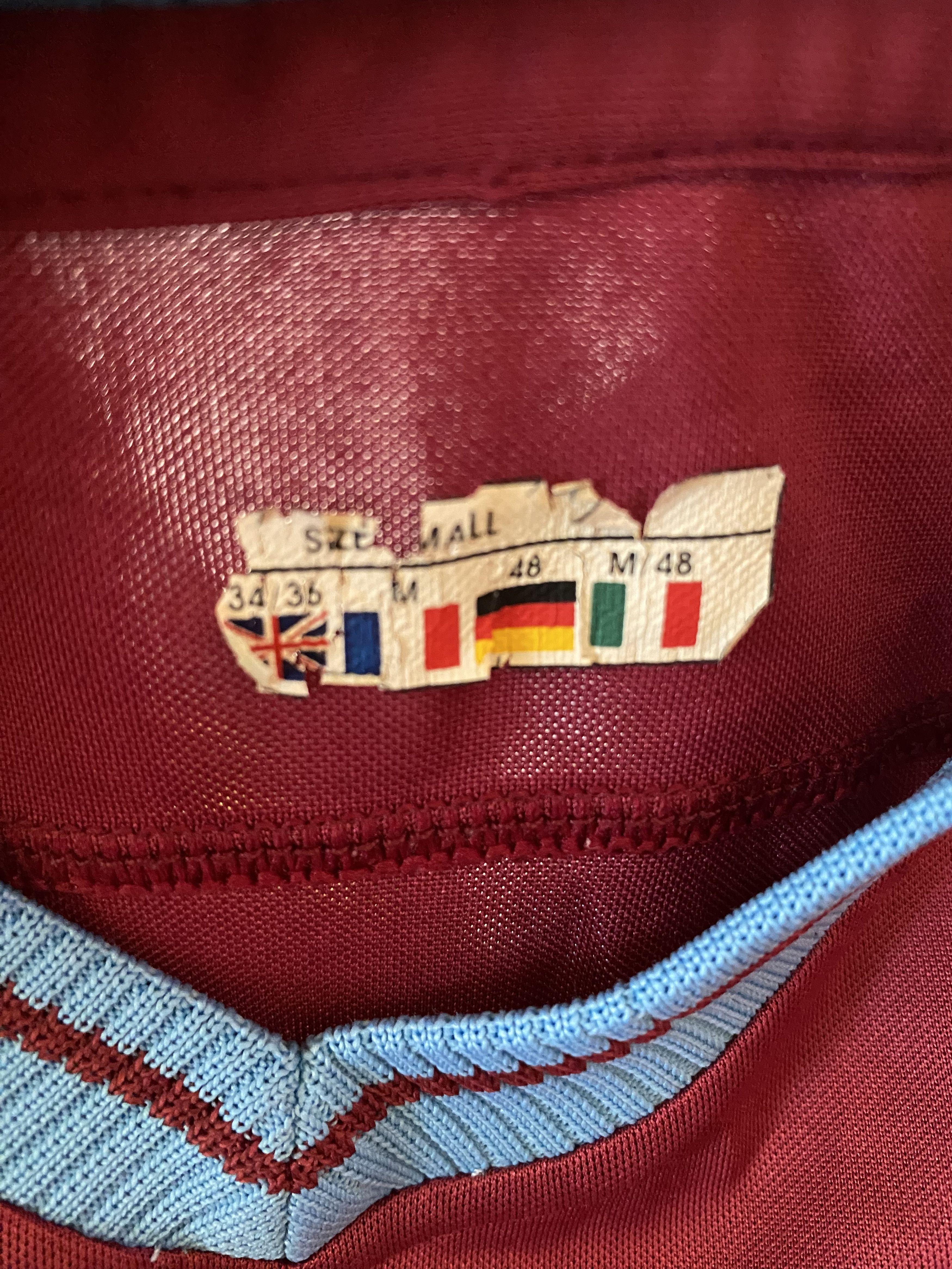 Reebok Vintage WEST HAM UNITED FC 2003 - 2005 - Reebok - S - UNIQUE Size US S / EU 44-46 / 1 - 5 Thumbnail
