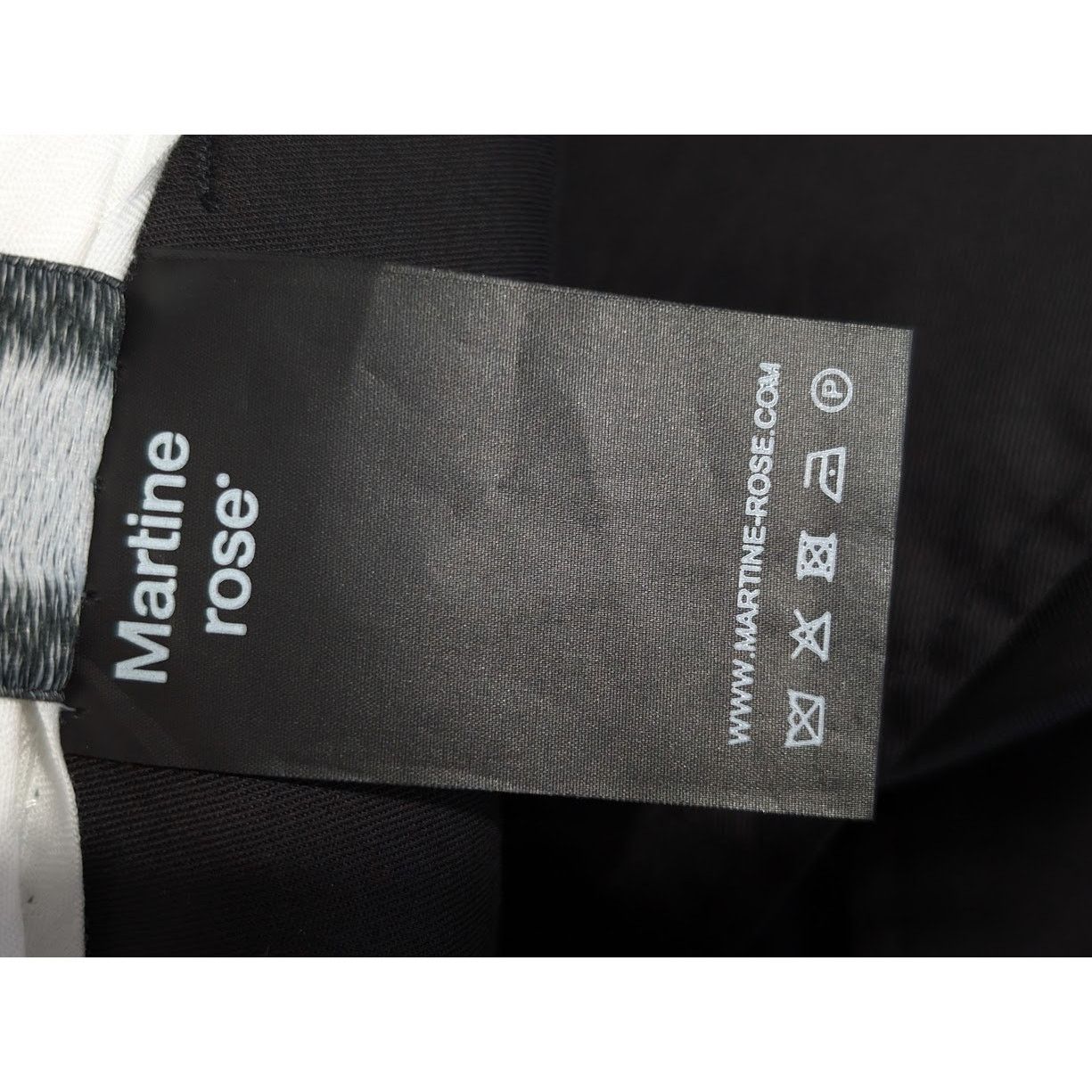 o1rshd1 Woven Bumster Tailored Trousers in Black