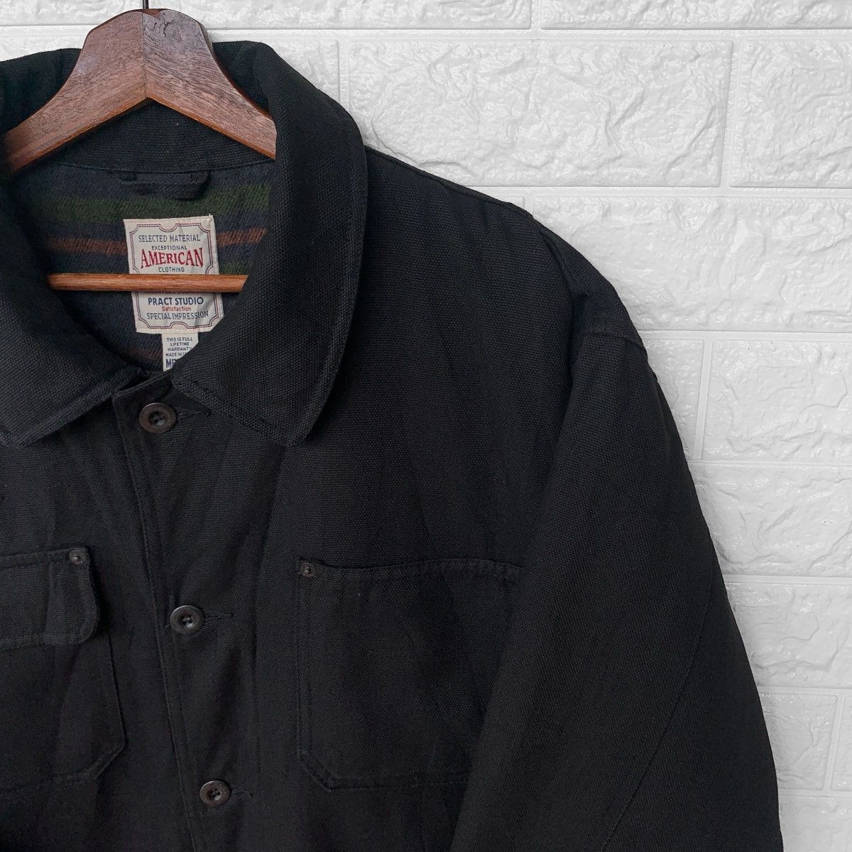 Vintage Pract Studio Blanket Workwear Chore Jacket Size US L / EU 52-54 / 3 - 7 Thumbnail