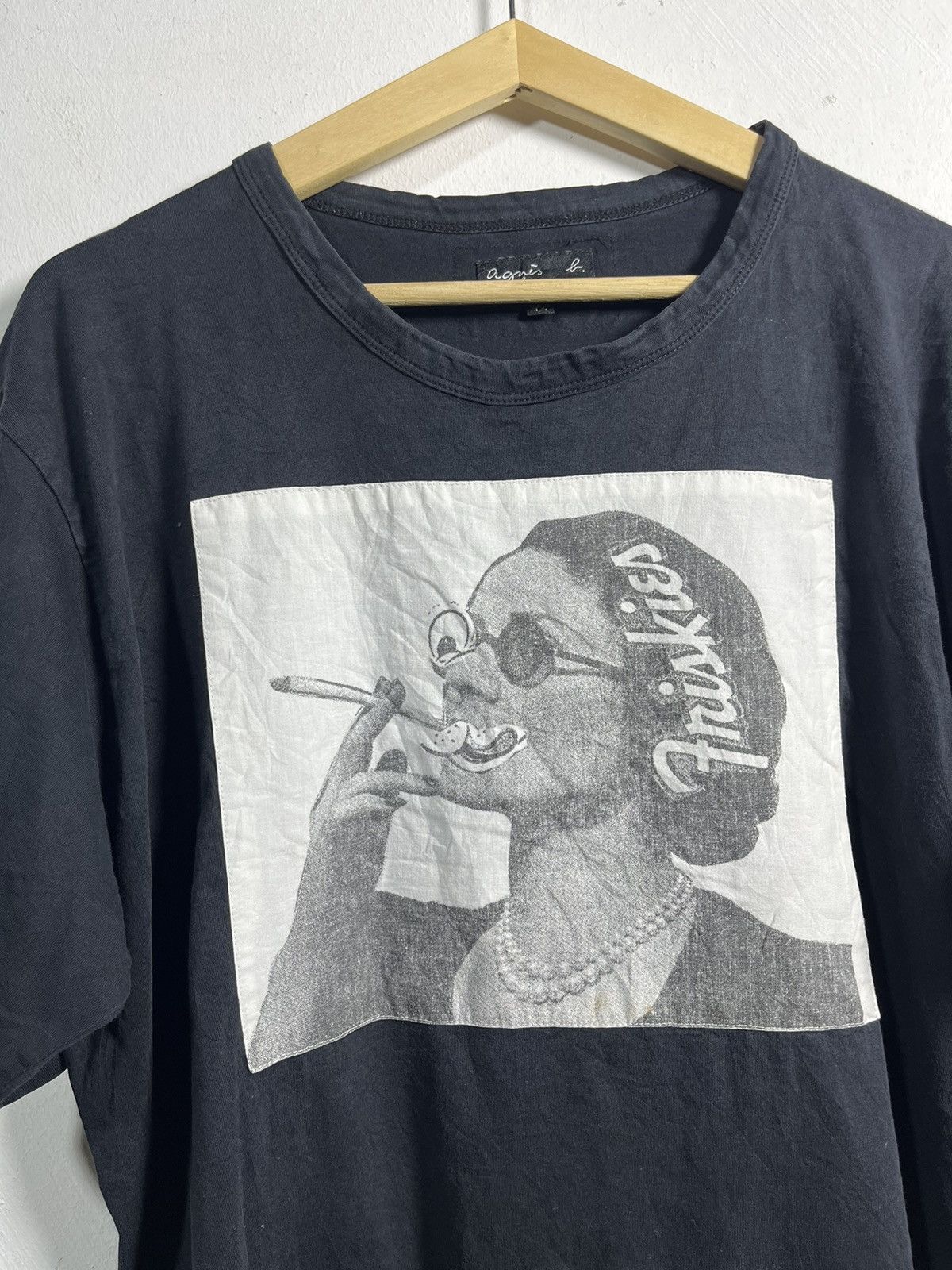 agnes b. 🔥Agnes b. “Friskies” Graphic - Rare Archive Size US L / EU 52-54 / 3 - 1 Thumbnail