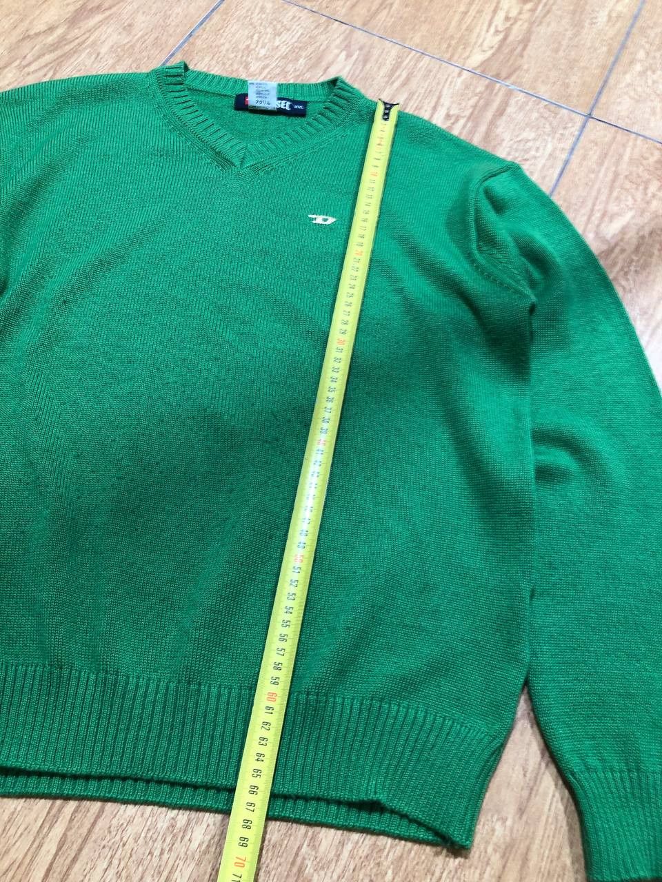 Diesel Vintage Diesel Knit Sweater Logo 90s Men streetwear Size US XXL / EU 58 / 5 - 12 Thumbnail