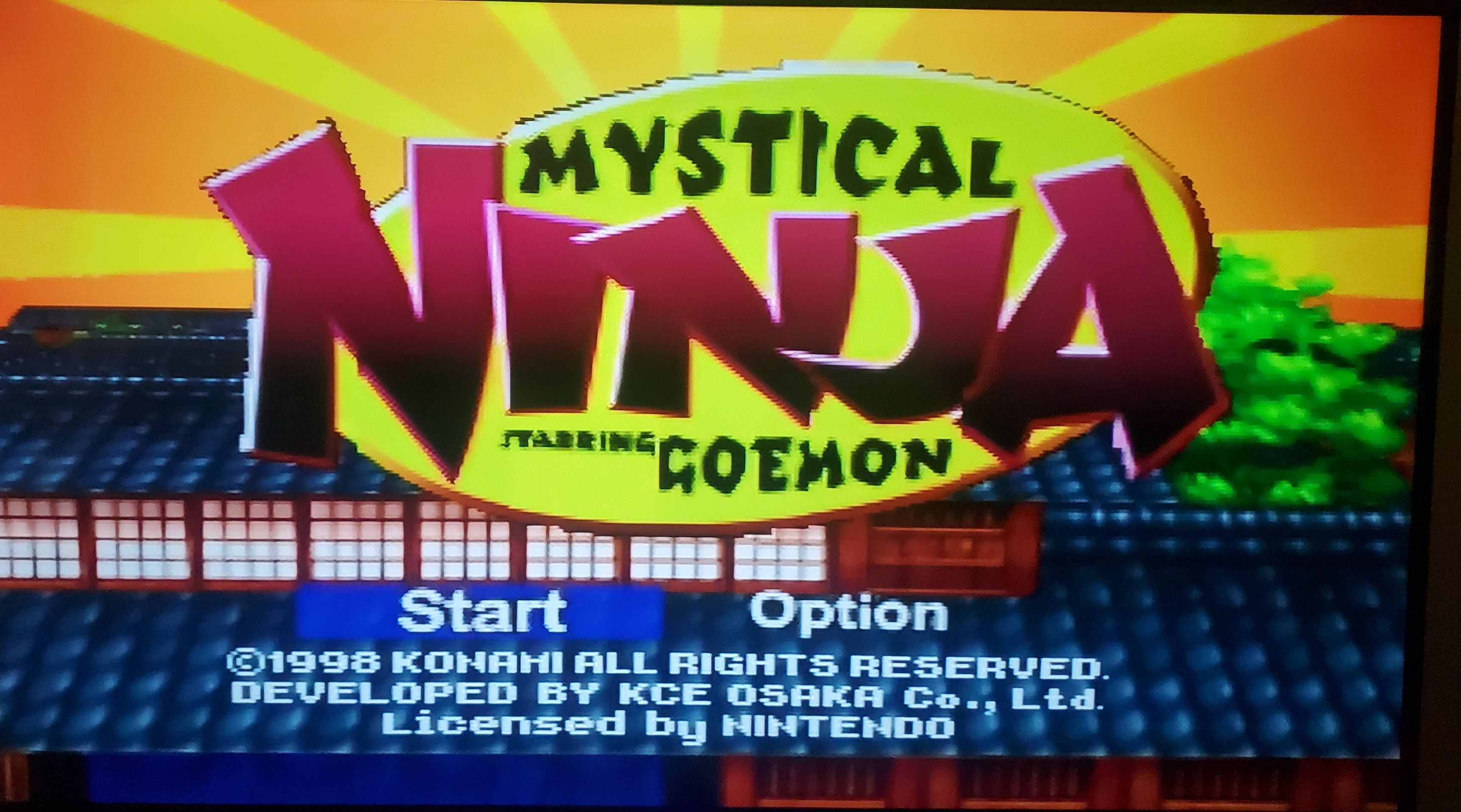Nintendo Mystical Ninja Starring Goemon N64 Nintendo 64 Video Game Size ONE SIZE - 2 Thumbnail