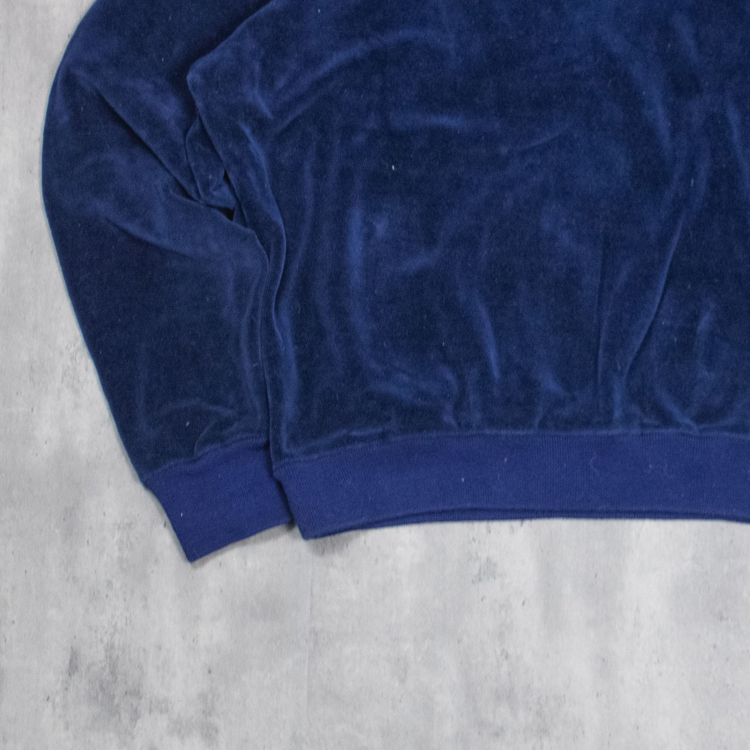 Japanese Brand Vintage VTG 1970's 70's Untex Valour Navy Blue Polo Sweater Size US S / EU 44-46 / 1 - 9 Thumbnail
