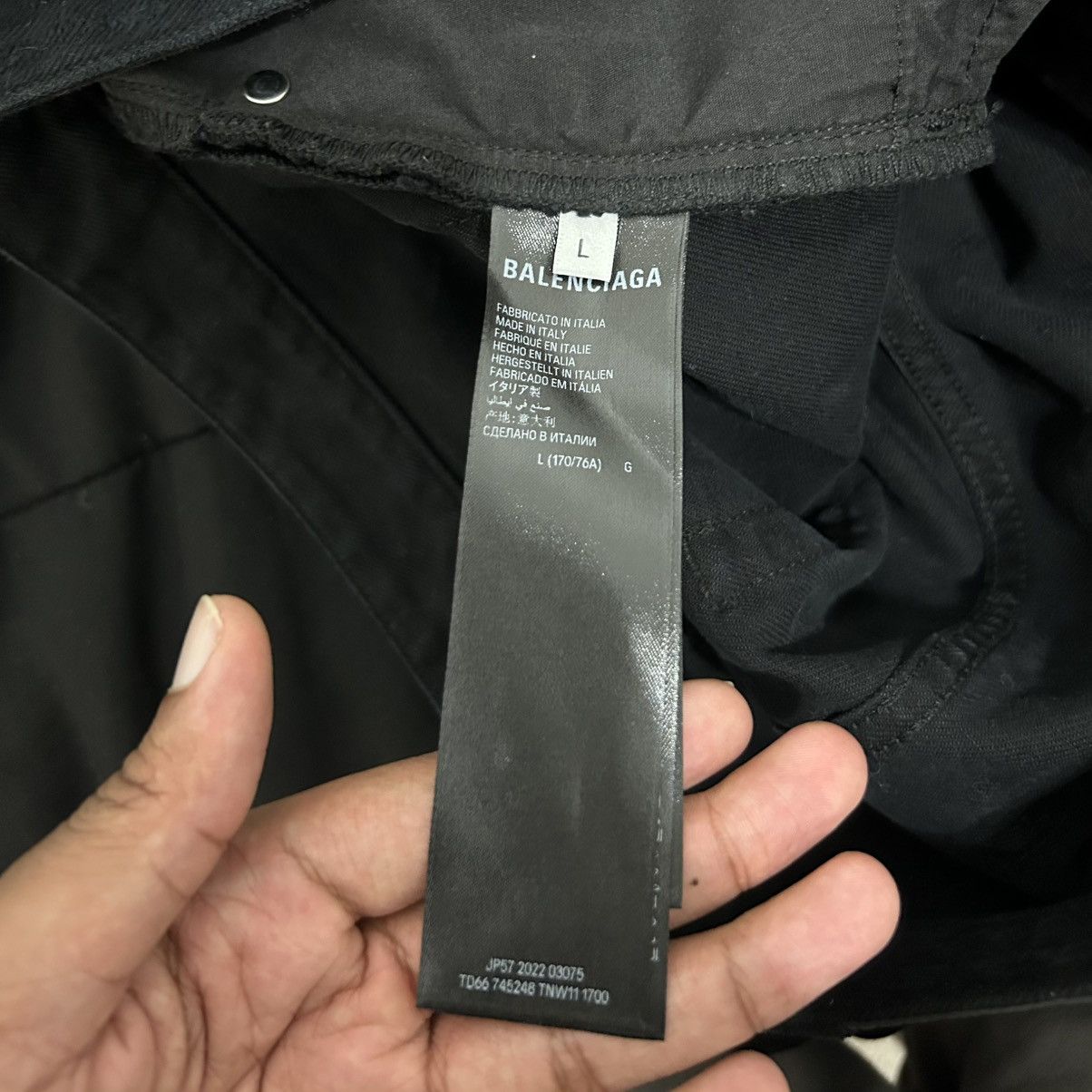 Balenciaga Balenciaga Mud Show Destroyed Denim Size US 34 / EU 50 - 4 Thumbnail