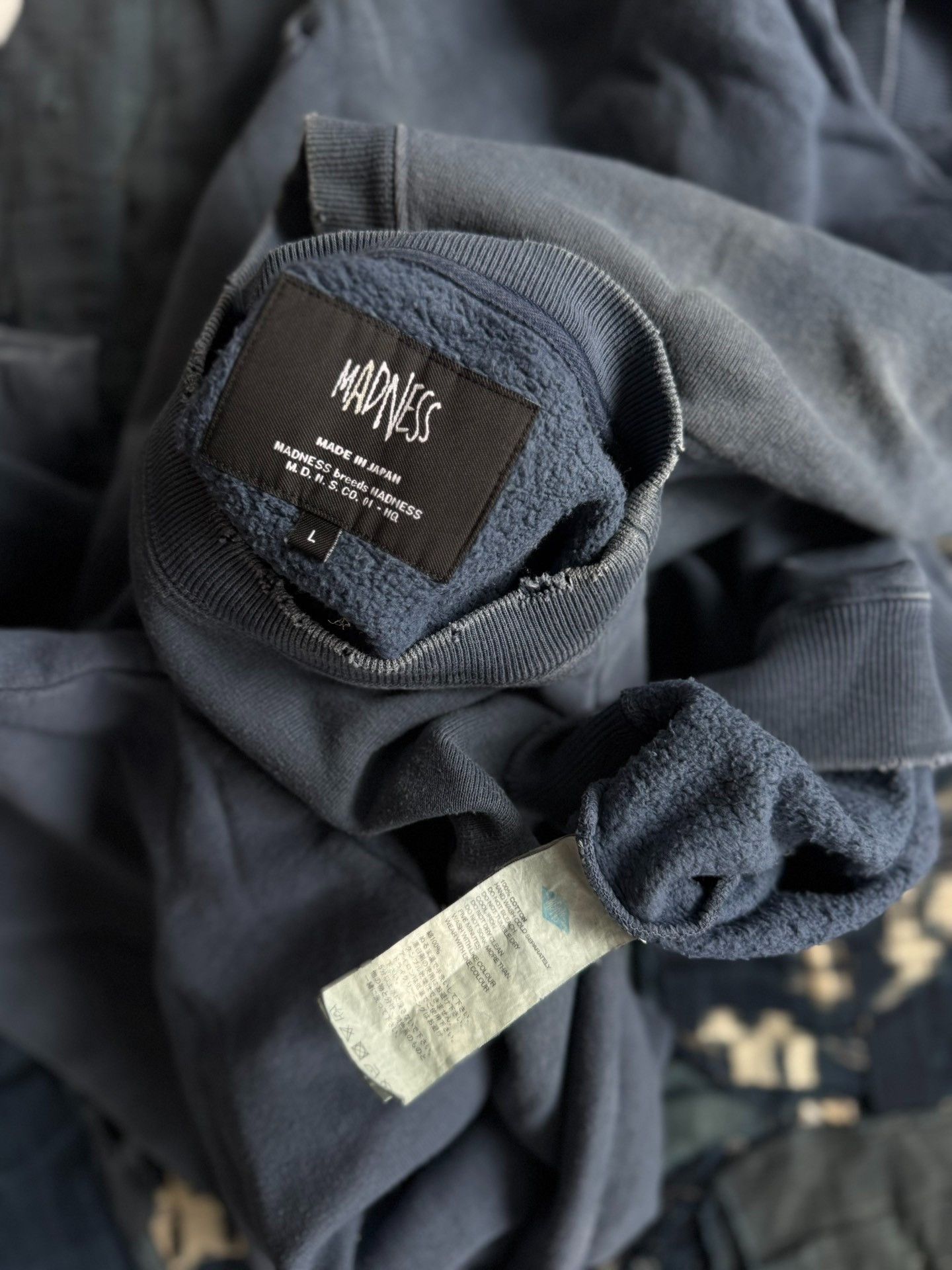Madness MADNESS 19AW Washed Sweatshirt Size US L / EU 52-54 / 3 - 9 Thumbnail