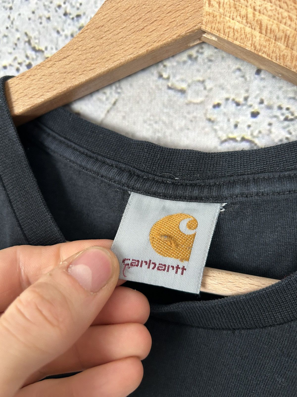 Carhartt Carhartt Big Logo Tee Streetwear Workwear Vintage Size US M / EU 48-50 / 2 - 4 Thumbnail