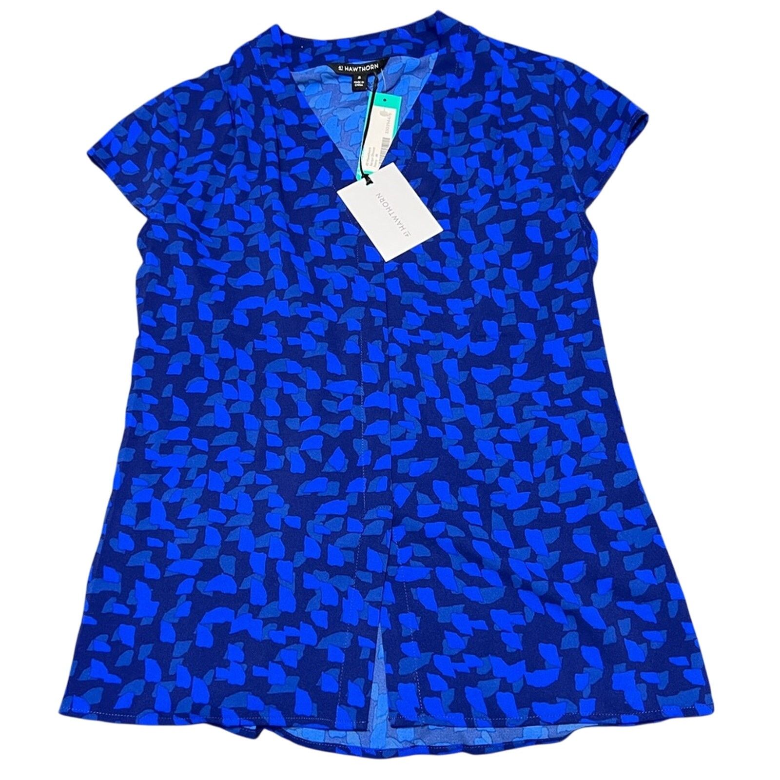 Other 41 HAWTHORN - SHEER BLUE JACQUI TOP BLOUSE - SIZE MEDIUM NWT Size M / US 6-8 / IT 42-44 - 1 Thumbnail