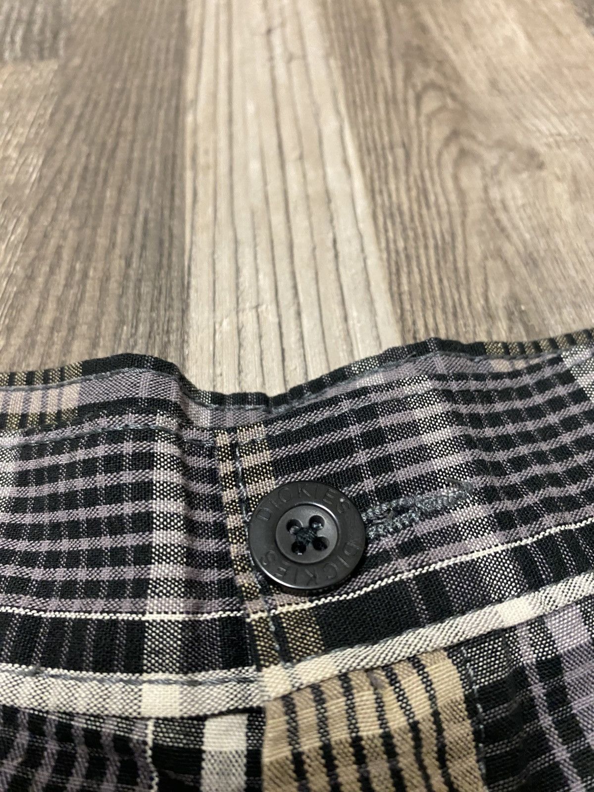 Dickies Dickies Plaid Shorts Jorts Baggy Y2K Vintage Size US 32 / EU 48 - 5 Thumbnail