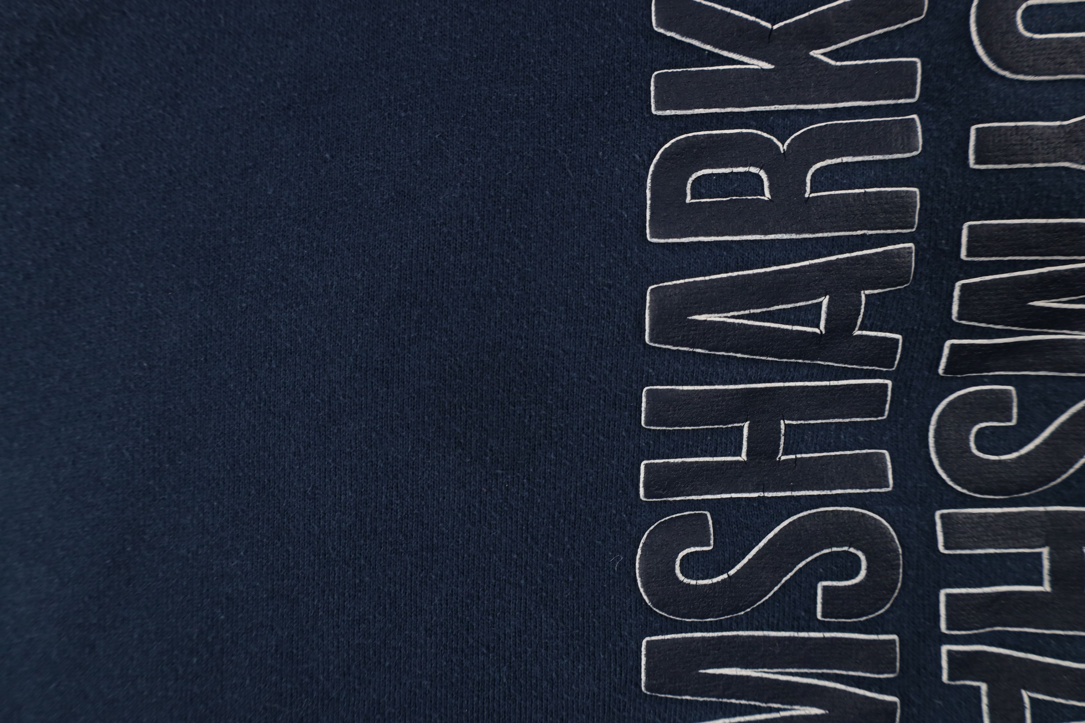 Gymshark × Vintage Gymshark Faded Spell Out Running Gym Hoodie Sweatshirt Blue Size M / US 6-8 / IT 42-44 - 5 Thumbnail