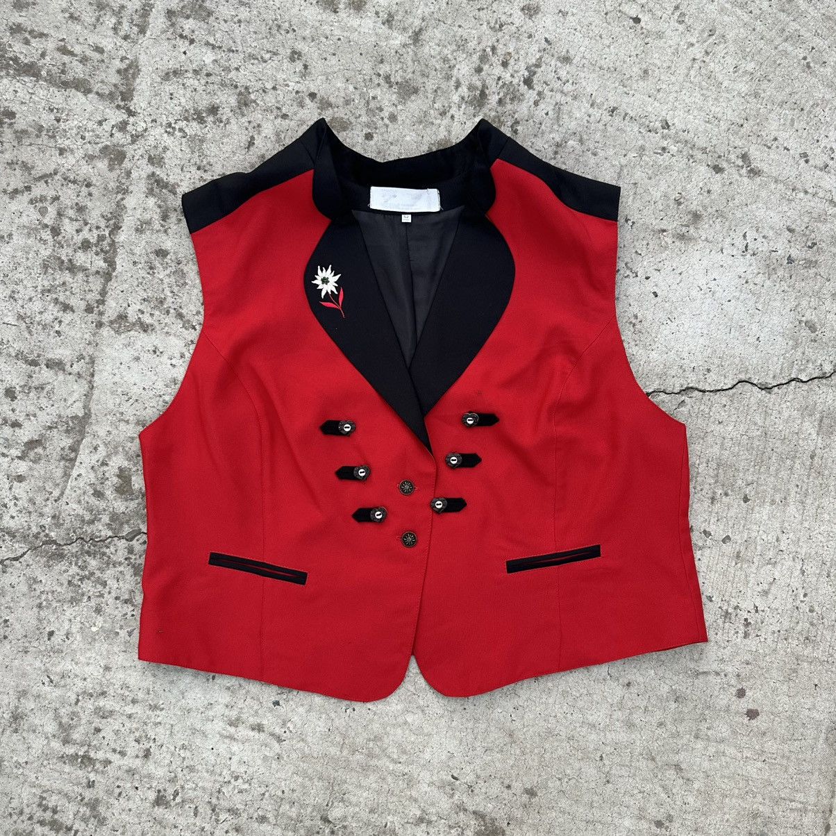 Vetra Vintage Japanese Style Women’s Vest Cowboy Classic Y2K Size XL / US 12-14 / IT 48-50 - 2 Thumbnail