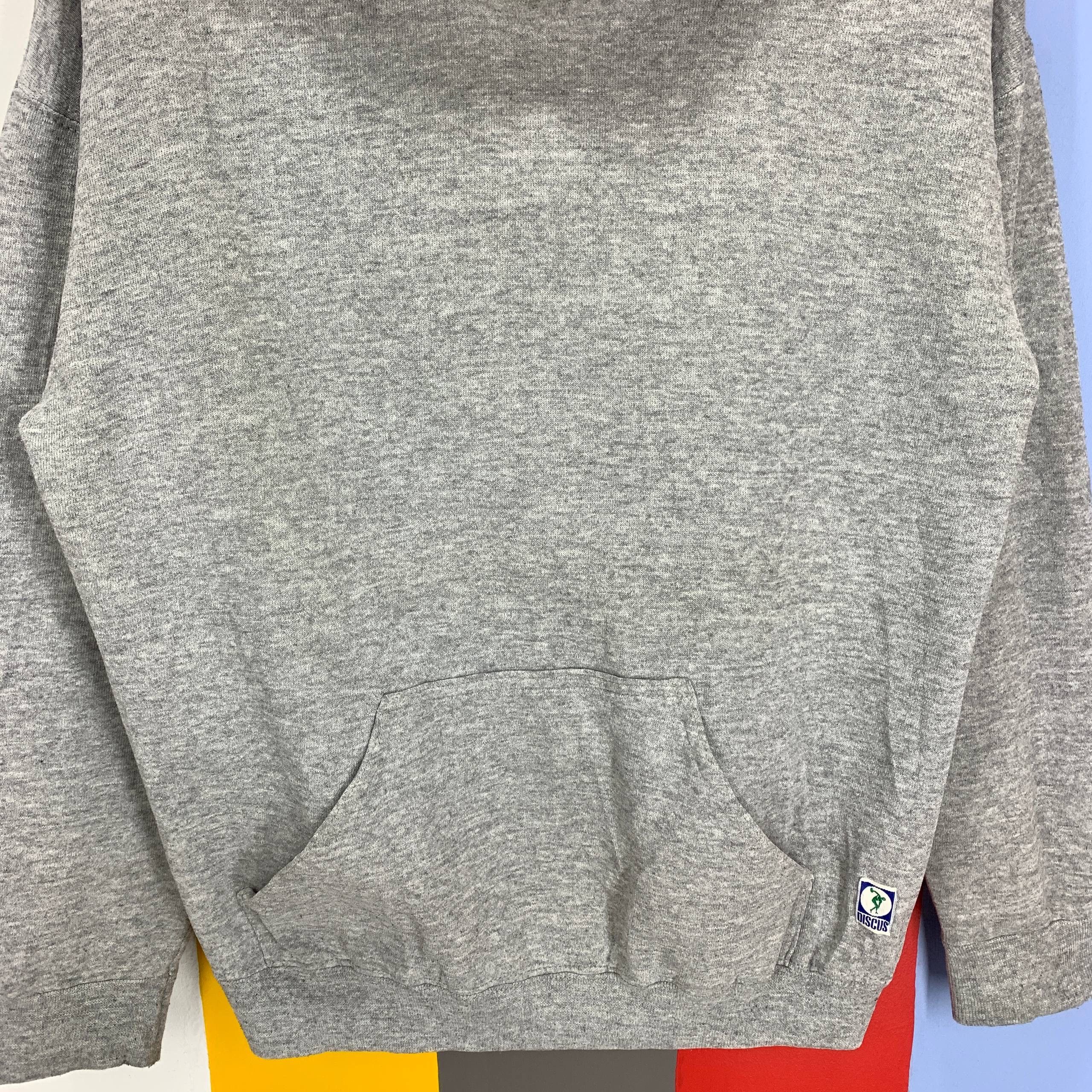 Vintage 90s Vintage DISCUS ATHLETIC Hoodie Pullover #2585/W Size US M / EU 48-50 / 2 - 2 Thumbnail