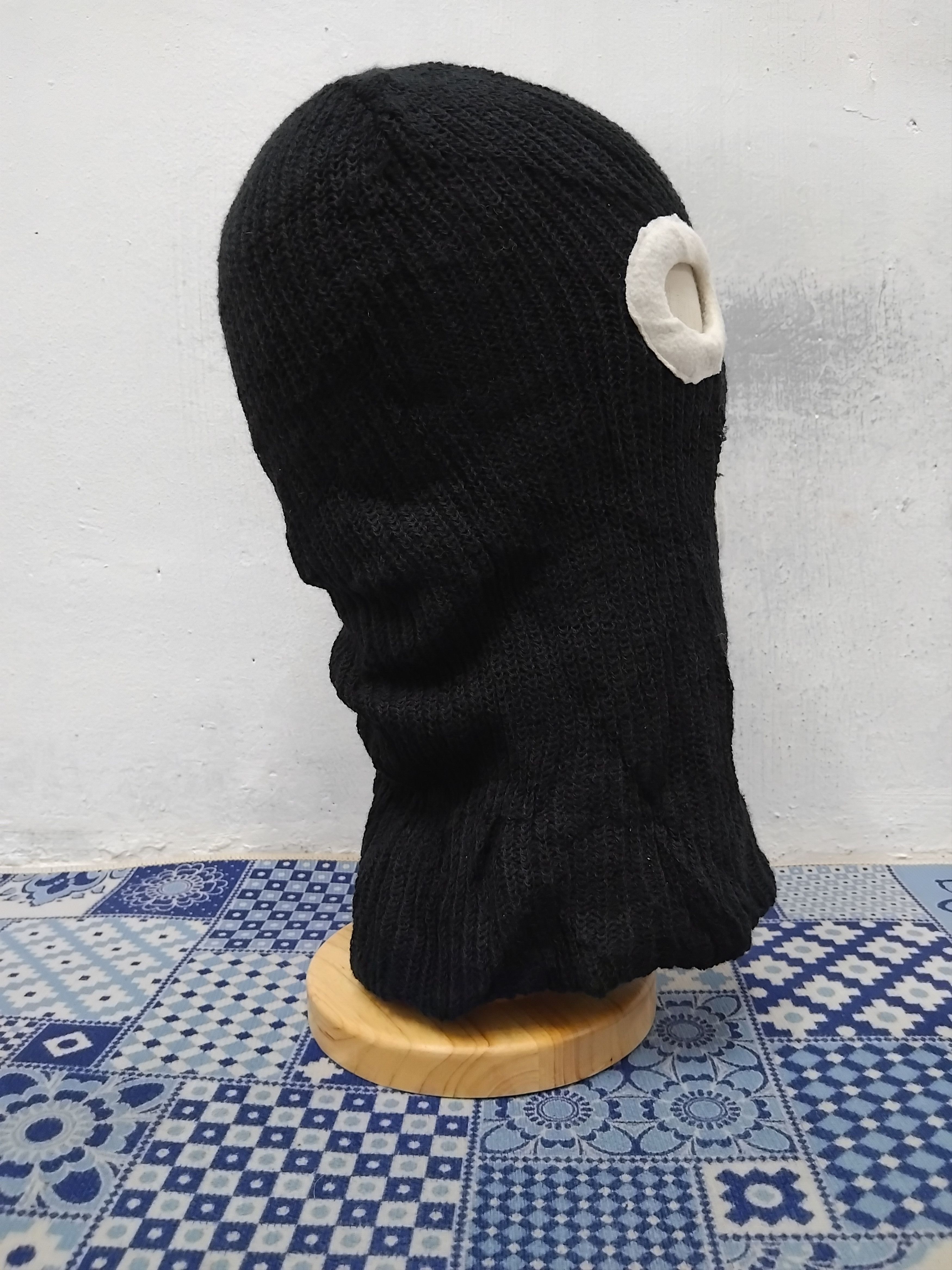 Japanese Brand 💥Unbranded black colour head beanie Size ONE SIZE - 5 Thumbnail