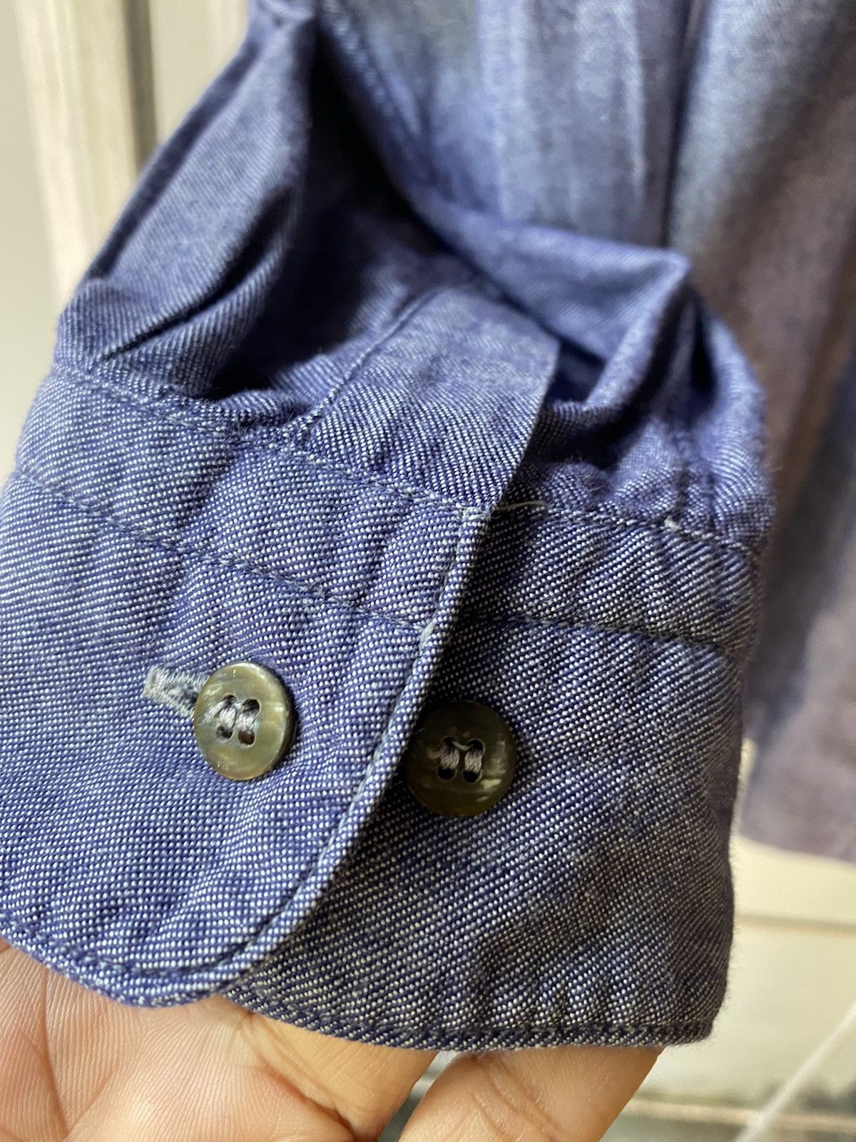 Issey Miyake IM issey miyake denim polo shirt Size US M / EU 48-50 / 2 - 10 Thumbnail