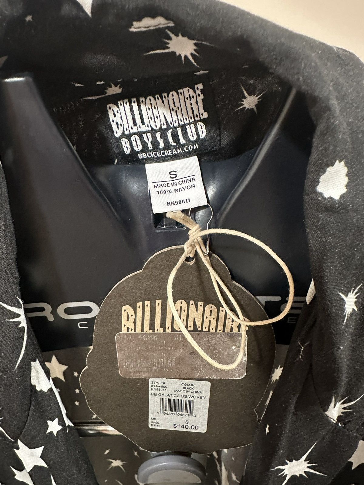 Billionaire Boys Club Billionaire Boys Club short sleeve button up sz Small Size US S / EU 44-46 / 1 - 3 Thumbnail