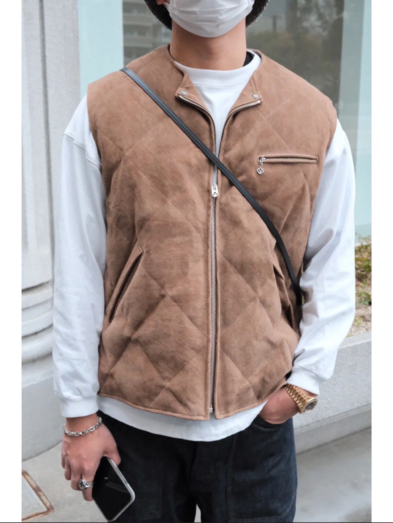 Visvim Visvim 23ss Stroker Down Vest（Jp Deerskin） Size US L / EU 52-54 / 3 - 3 Thumbnail
