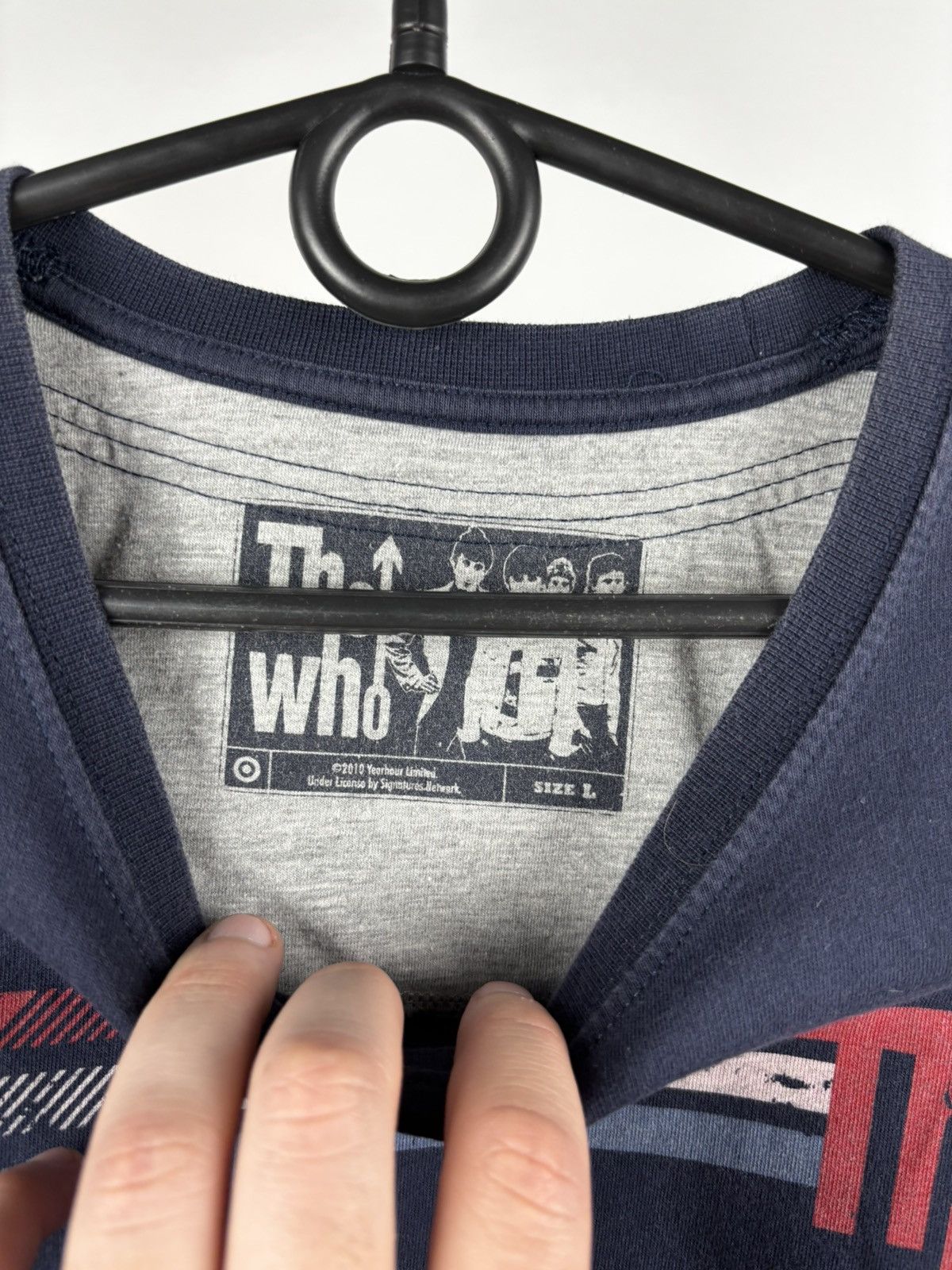 Band Tees × Vintage The WHO big logo vintage t shirt size L Size US L / EU 52-54 / 3 - 3 Thumbnail