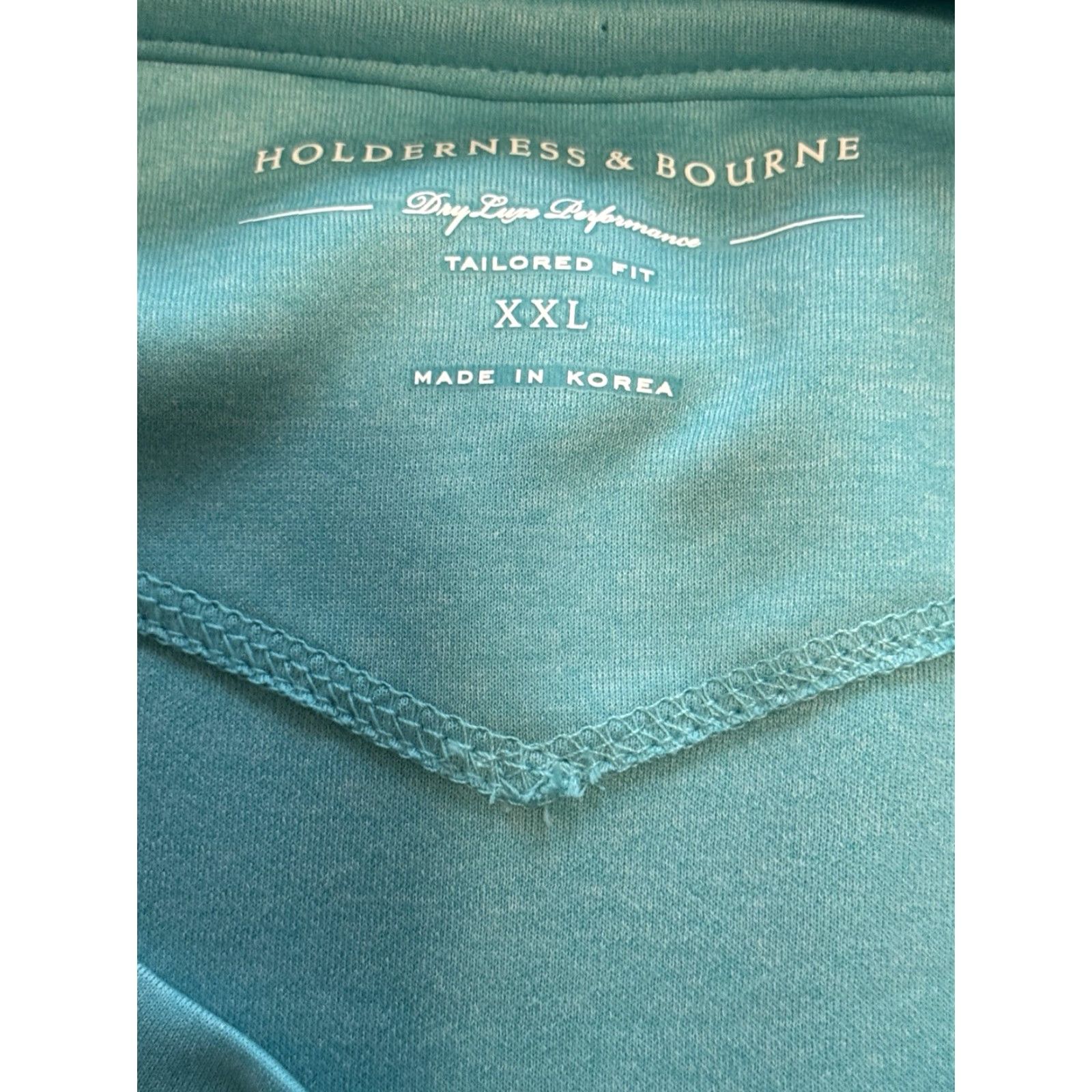 Vintage Holderness & Bourne Pullover Mens Sz XXL The Betts Performance Golf Tailored Fit Size US XXL / EU 58 / 5 - 4 Thumbnail