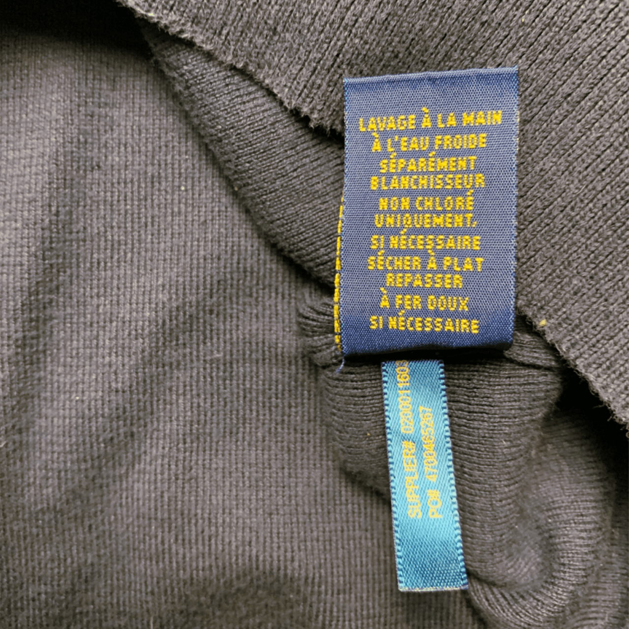Loro Piana × Polo Ralph Lauren × Ralph Lauren Polo Ralph Lauren Vintage V-Neck Sweater 100% Pima Cotton Size US L / EU 52-54 / 3 - 6 Thumbnail