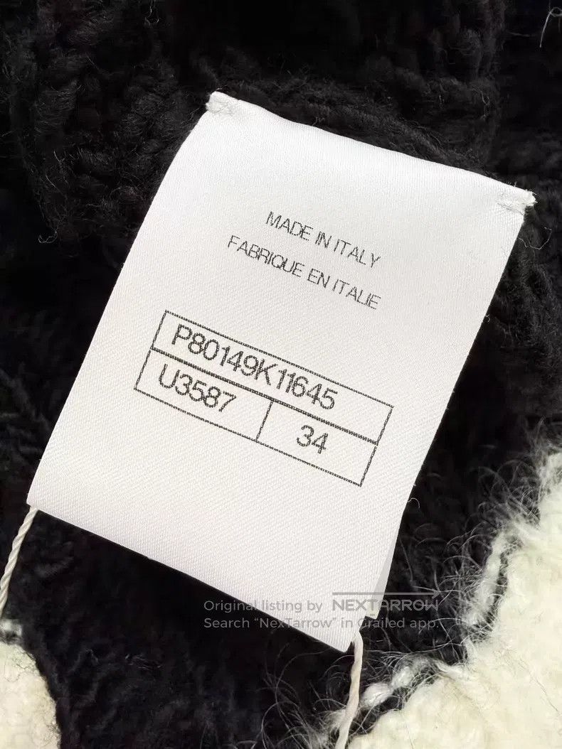 Chanel Chanel Hollow-in-sleeved plush sweater Size XXS / US 00 / IT 34 - 6 Thumbnail