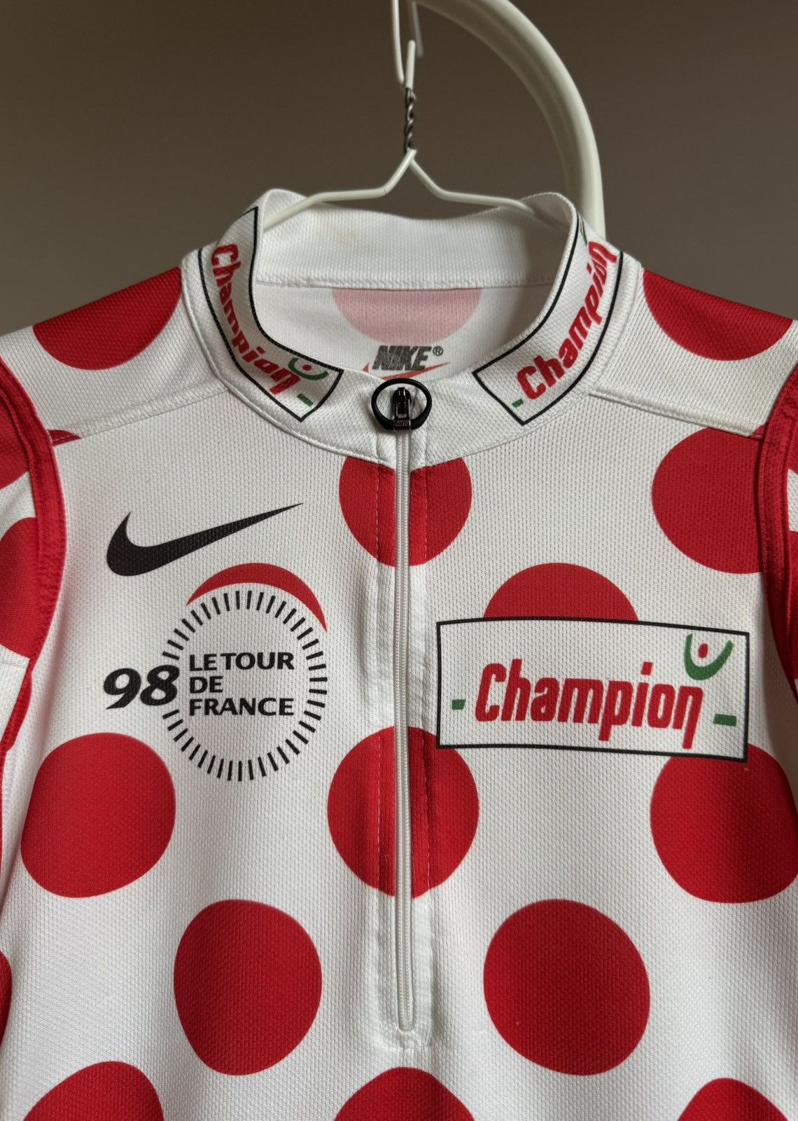 Nike Nike 1998-1999 Le Tour De France Champion Cycling Jersey Size US S / EU 44-46 / 1 - 6 Thumbnail