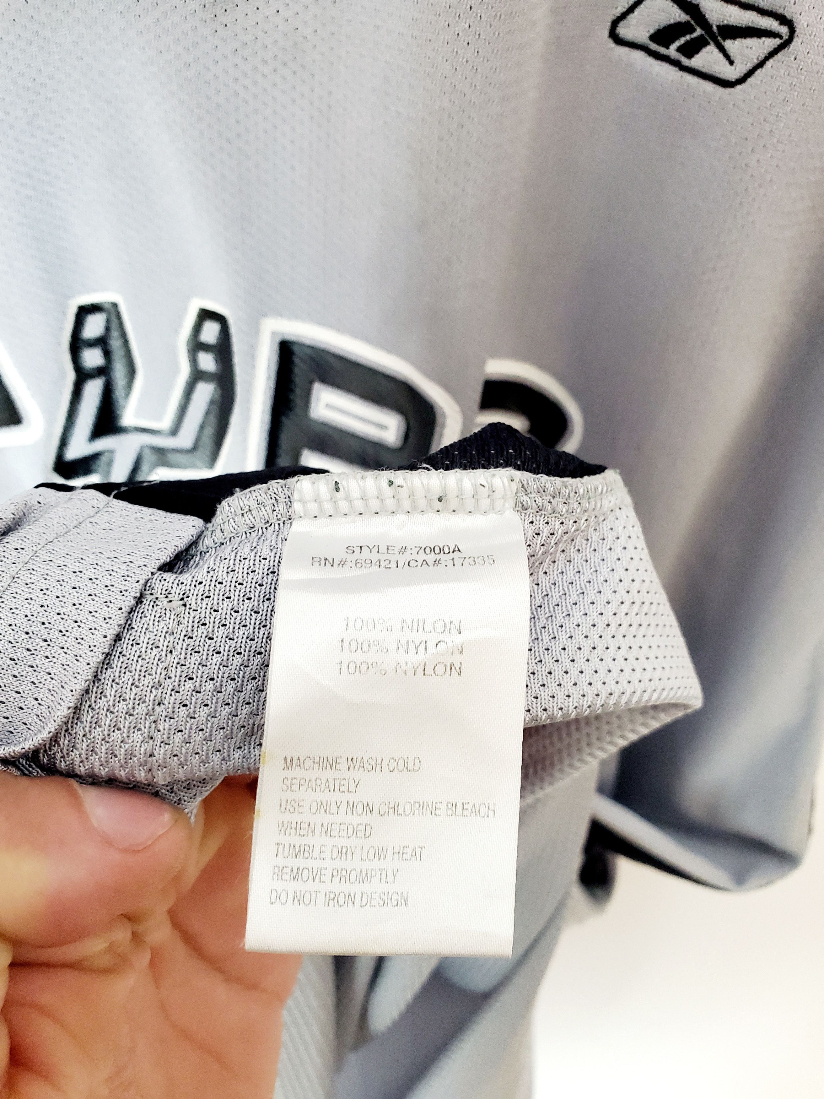 NBA × Reebok × Vintage TONY PARKER SAN ANTONIO SPURS VINTAGE REEBOK JERSEY Size 2XL Size US XXL / EU 58 / 5 - 5 Thumbnail