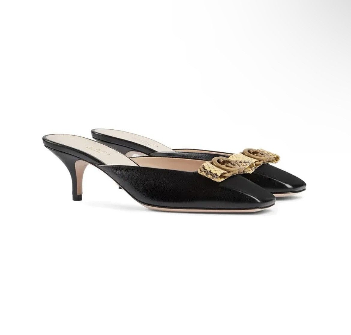 Gucci Gucci Interlocking G Closed Toe Mules size 39.5 Size US 9.5 / IT 39.5 - 1 Thumbnail