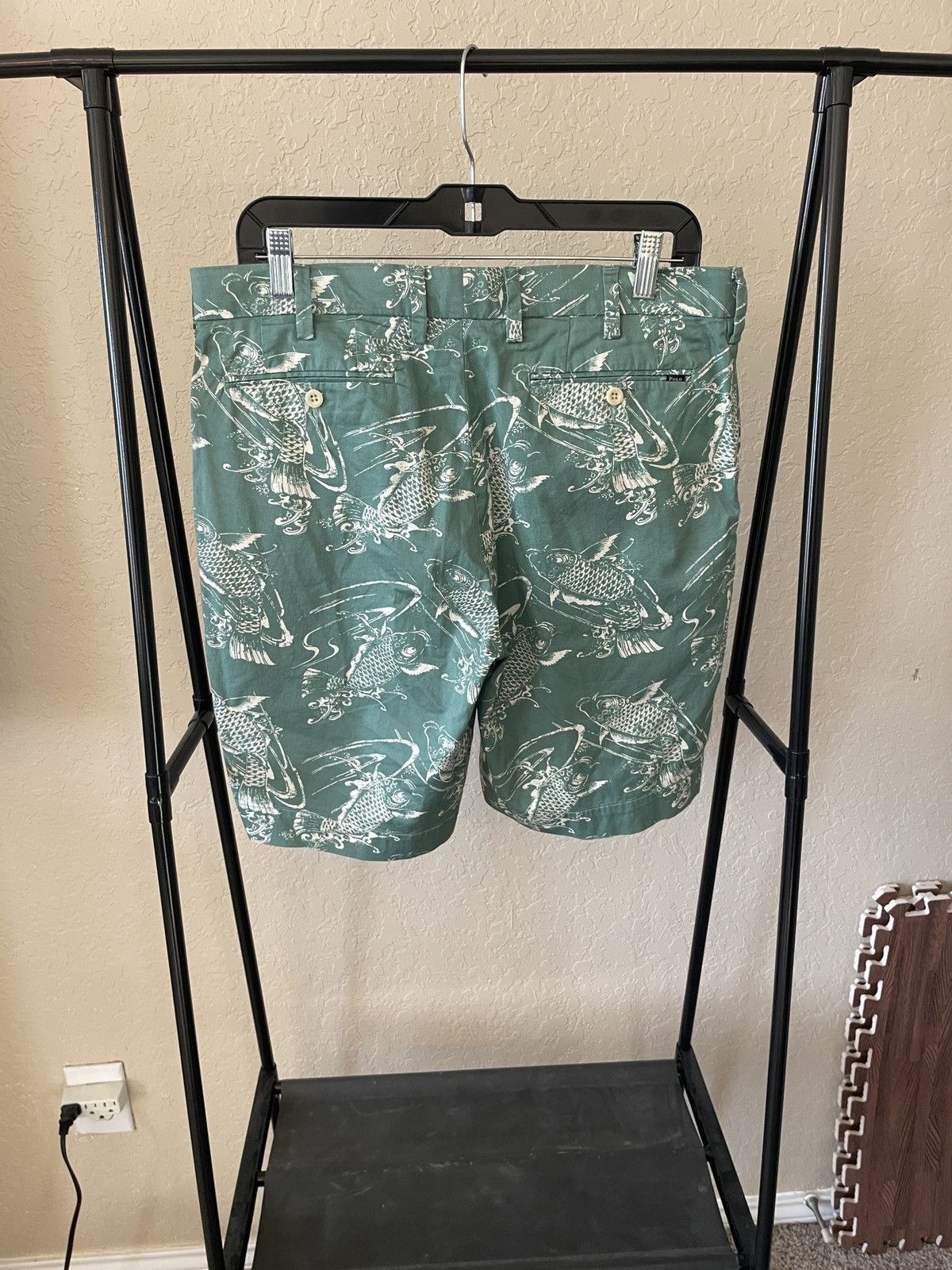 Polo Ralph Lauren Koy Fish FF shorts nwot Size US 34 / EU 50 - 4 Thumbnail