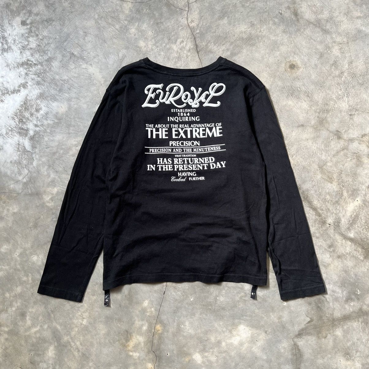 Japanese Brand 2000's Euroyal Vkei Style Skull LS Shirt | Grailed