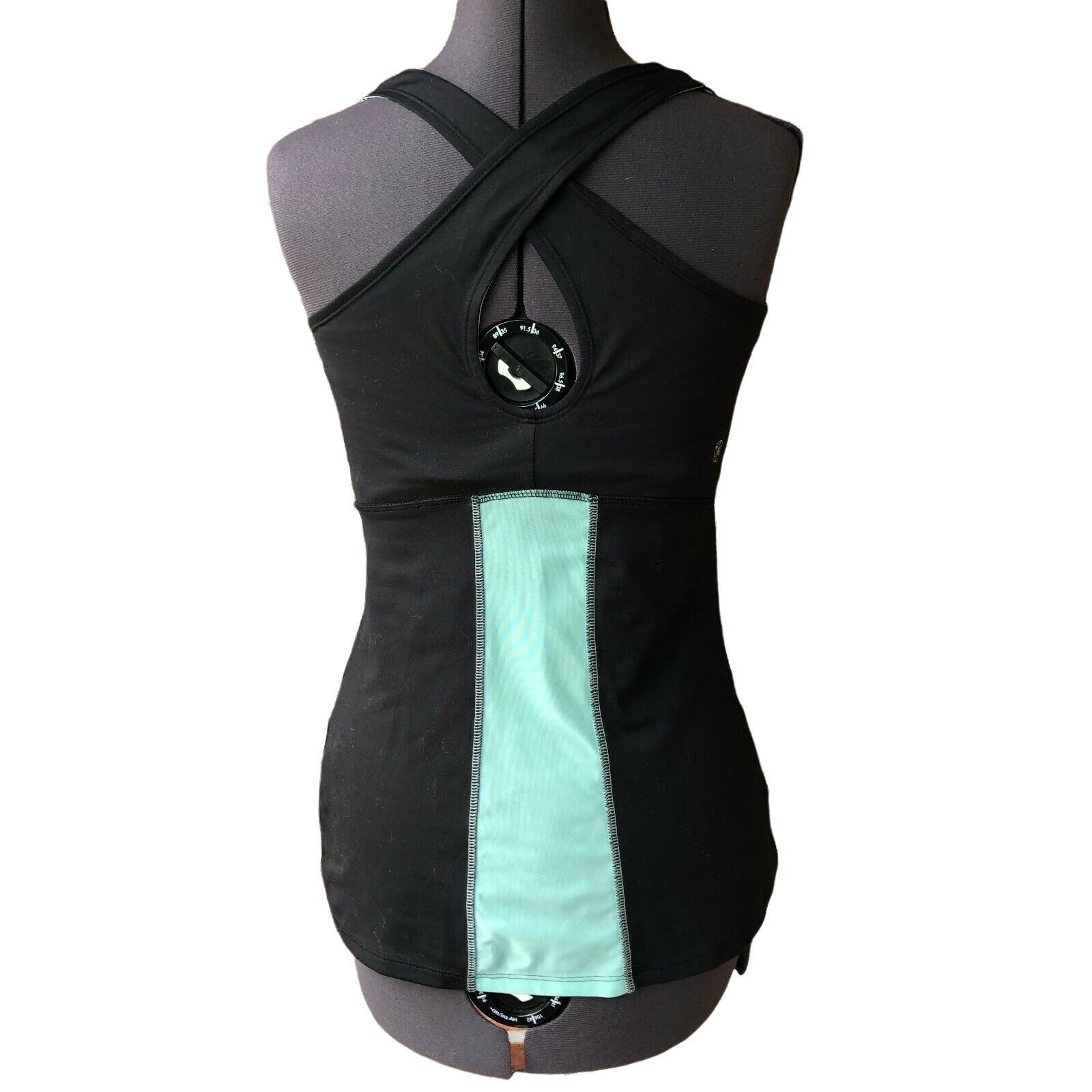 Other Gaiam Yoga Workout Top Racer-Back XS Tank Sleeveless Scoop-N Size XS / US 0-2 / IT 36-38 - 4 Thumbnail