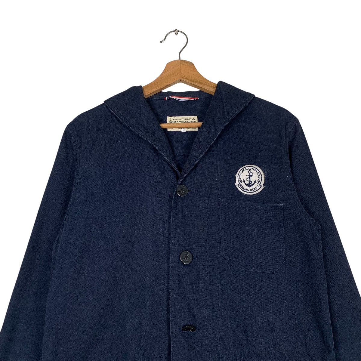 Beams Plus Vintage Beams Heart Chore Jacket Size US M / EU 48-50 / 2 - 2 Thumbnail