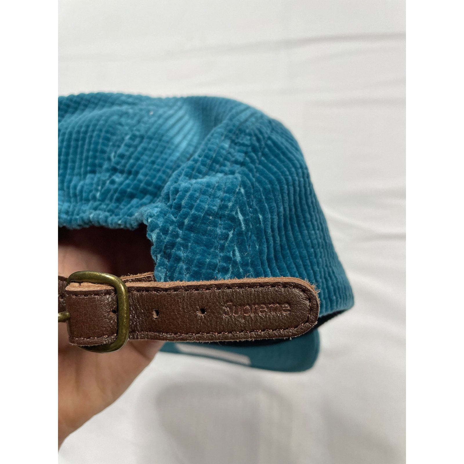 Supreme Supreme Blue Suede Cap OS Size ONE SIZE - 3 Thumbnail