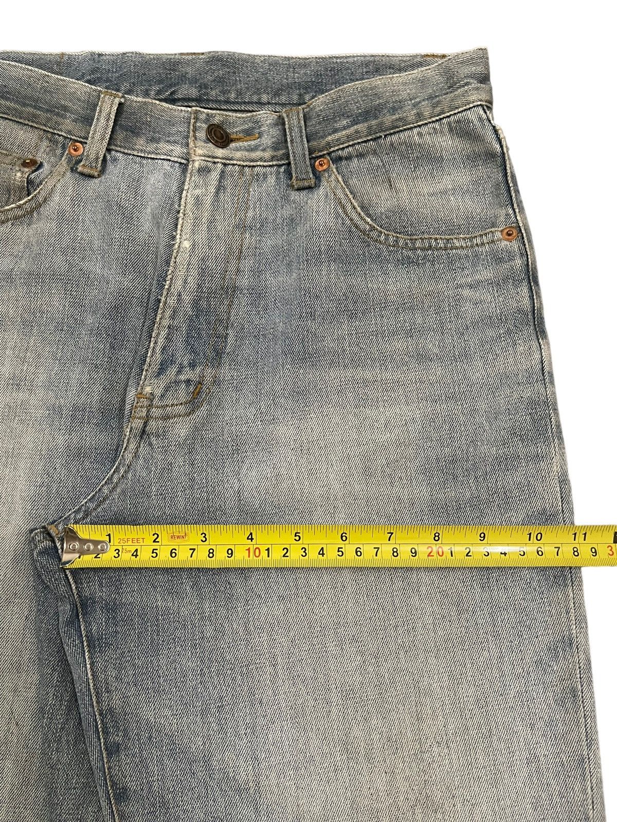 Fubu Vintage Japanese Brand Blue Wash Style Baggy Jeans Size US 30 / EU 46 - 12 Thumbnail
