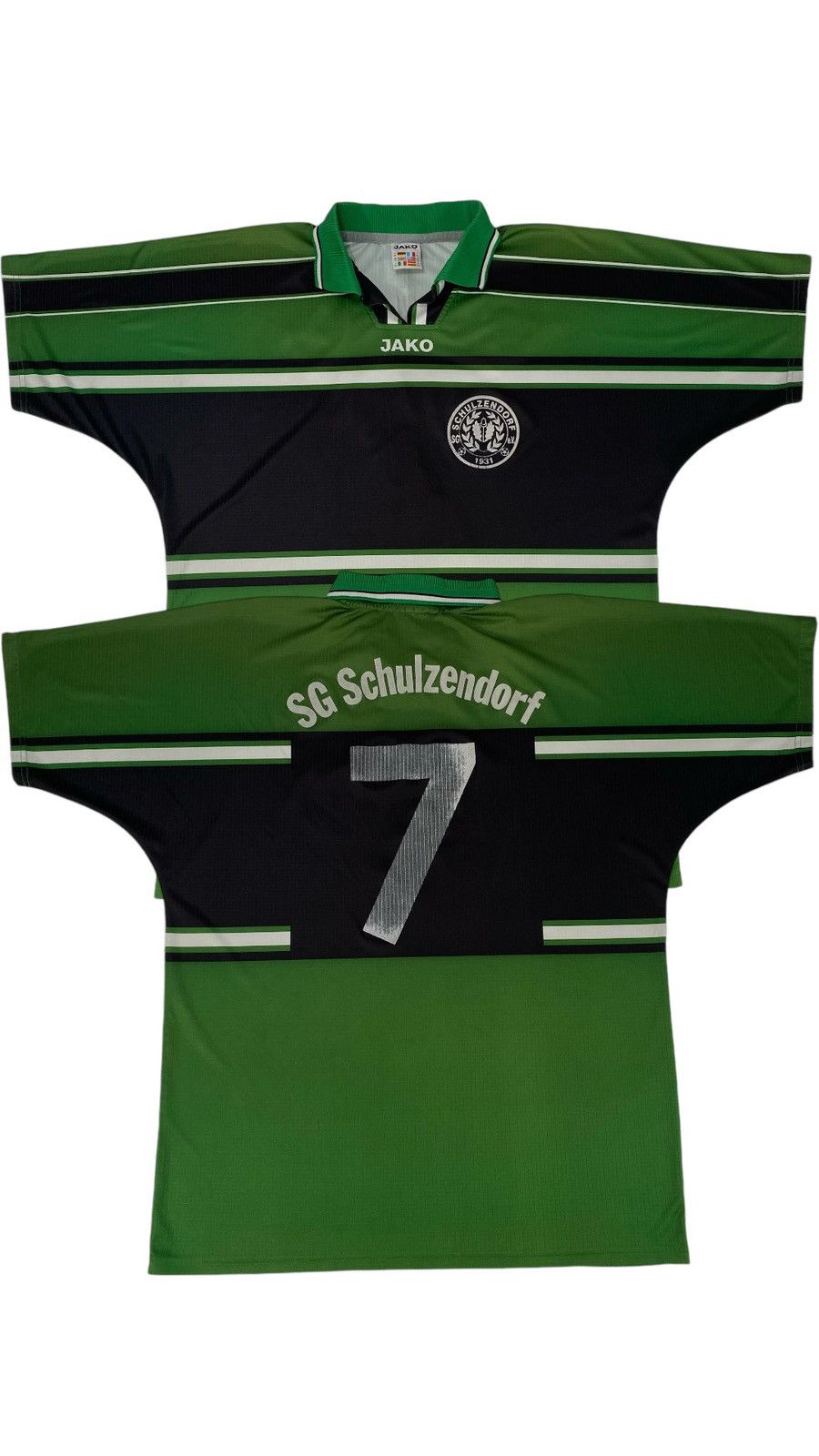 Vintage LASTDROP🔥 90s SG Schulzendorf 1931 e.V. Club Football Jersey Size US XL / EU 56 / 4 - 1 Thumbnail