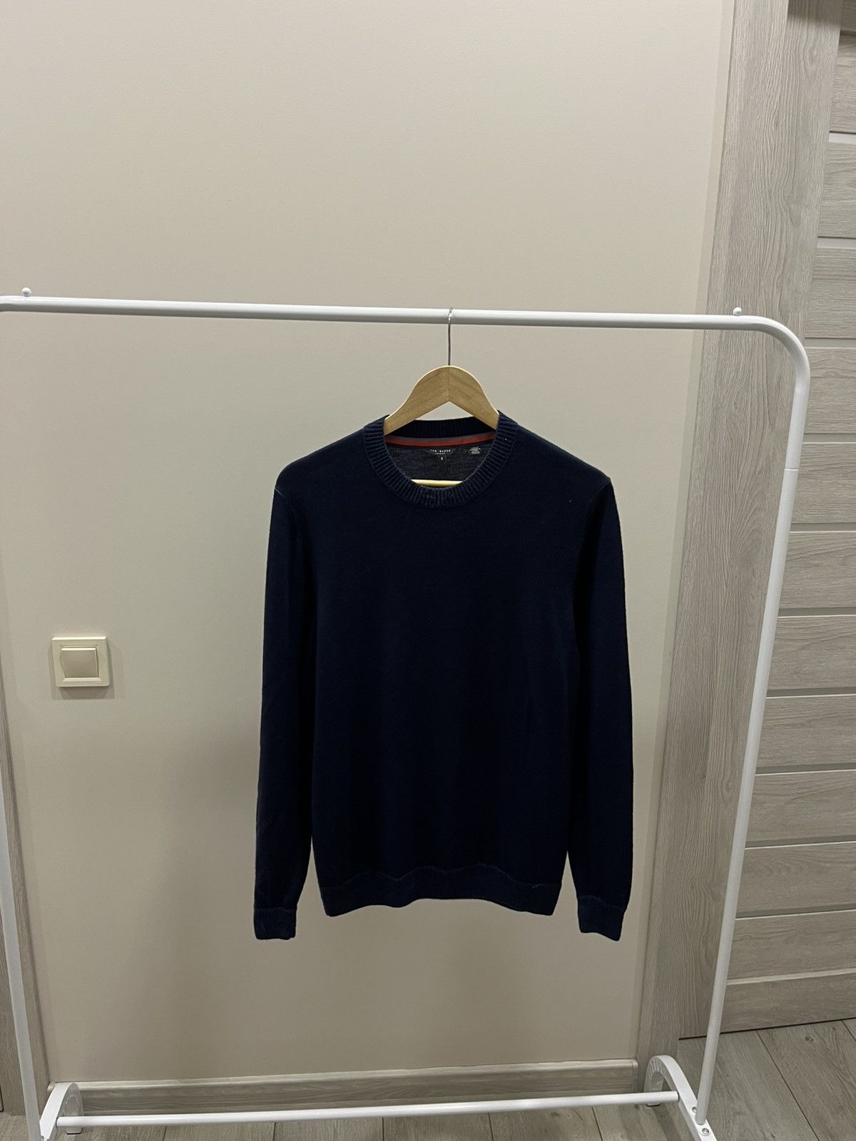 Ted Baker VINTAGE Ted Baker Sweater Men SZ 3 Wool Blue Knit Casual Size US L / EU 52-54 / 3 - 2 Thumbnail