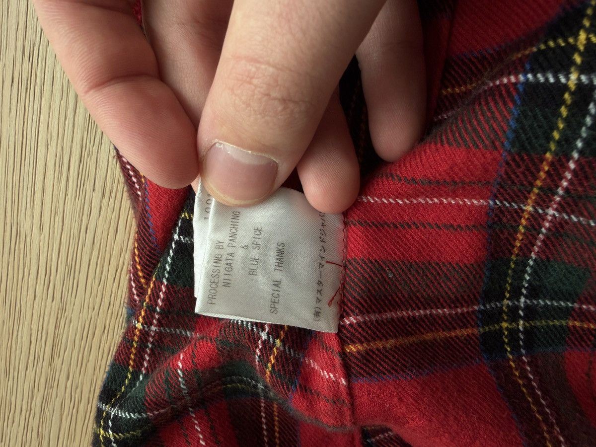 Mastermind World Mastermind World Distressed Flannel Size US M / EU 48-50 / 2 - 10 Thumbnail