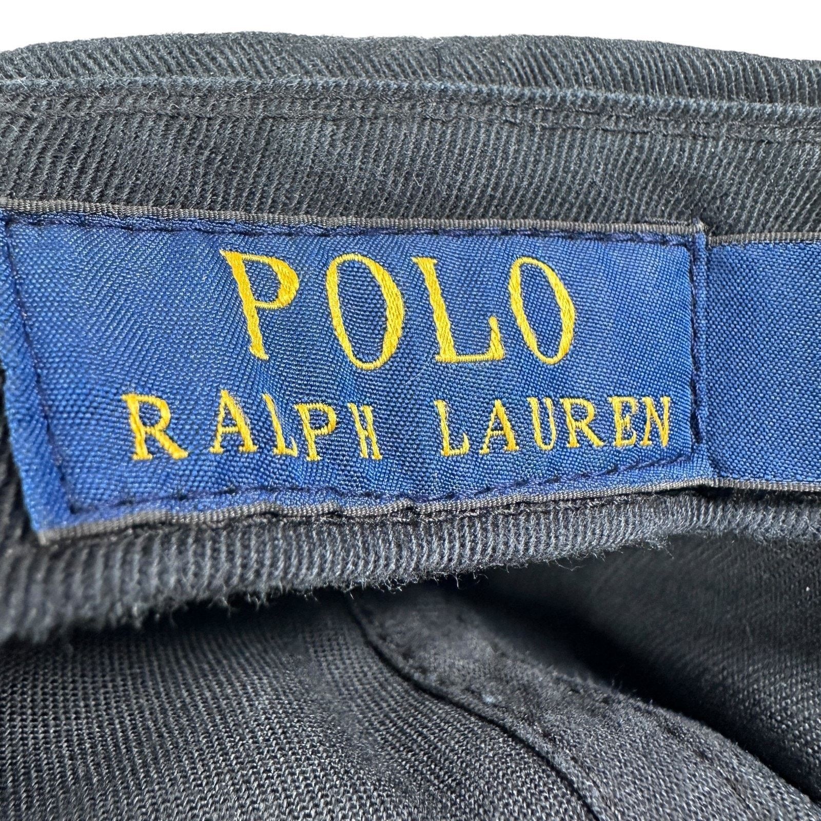 Polo Ralph Lauren Polo Ralph Lauren Dad Hat OS Faded Black Red Cotton Golf Cap Size ONE SIZE - 8 Thumbnail
