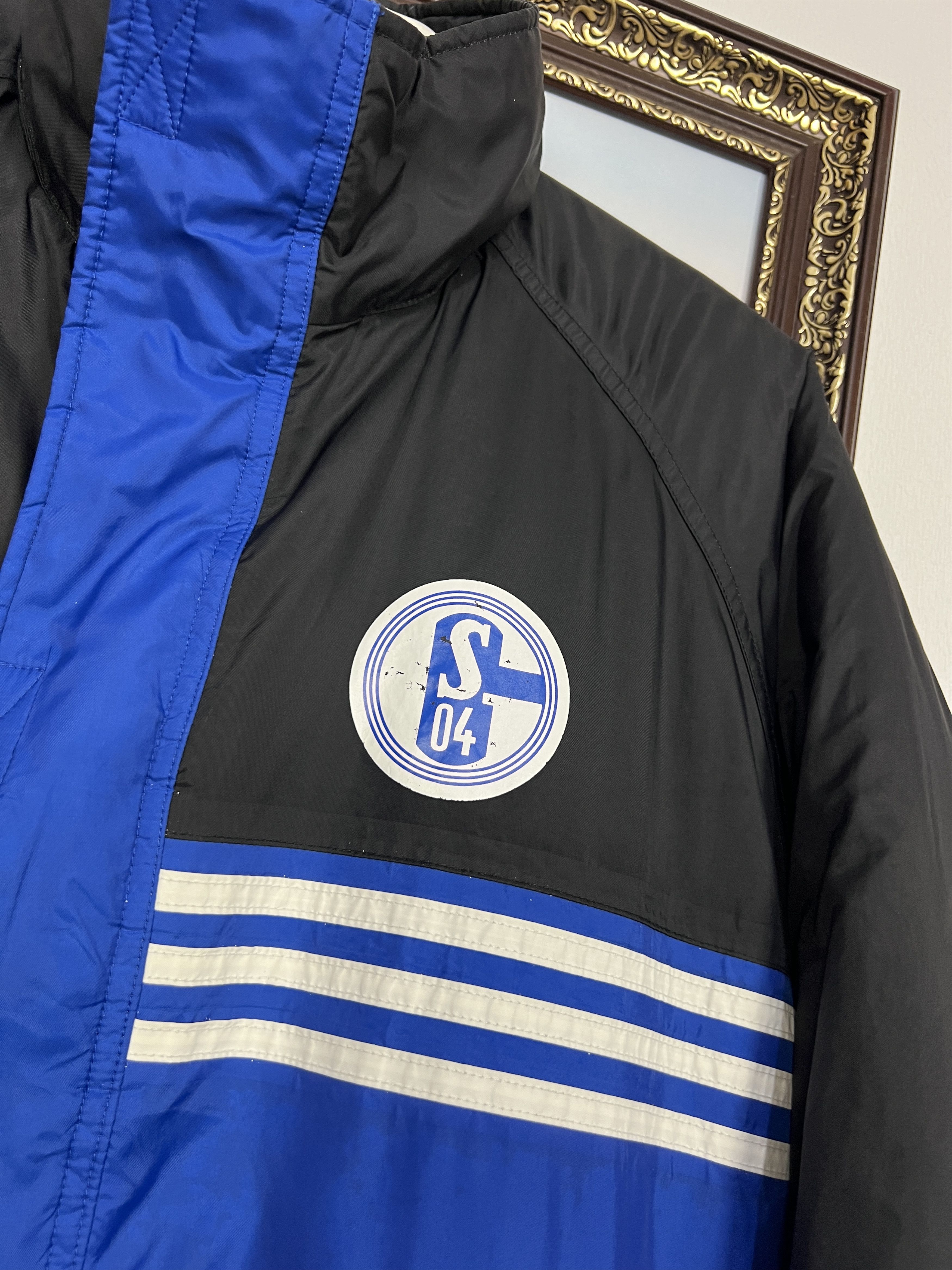 Adidas Vintage 90's Adidas FC Schalke 04 Football Jacket Soccer Size US M / EU 48-50 / 2 - 3 Thumbnail