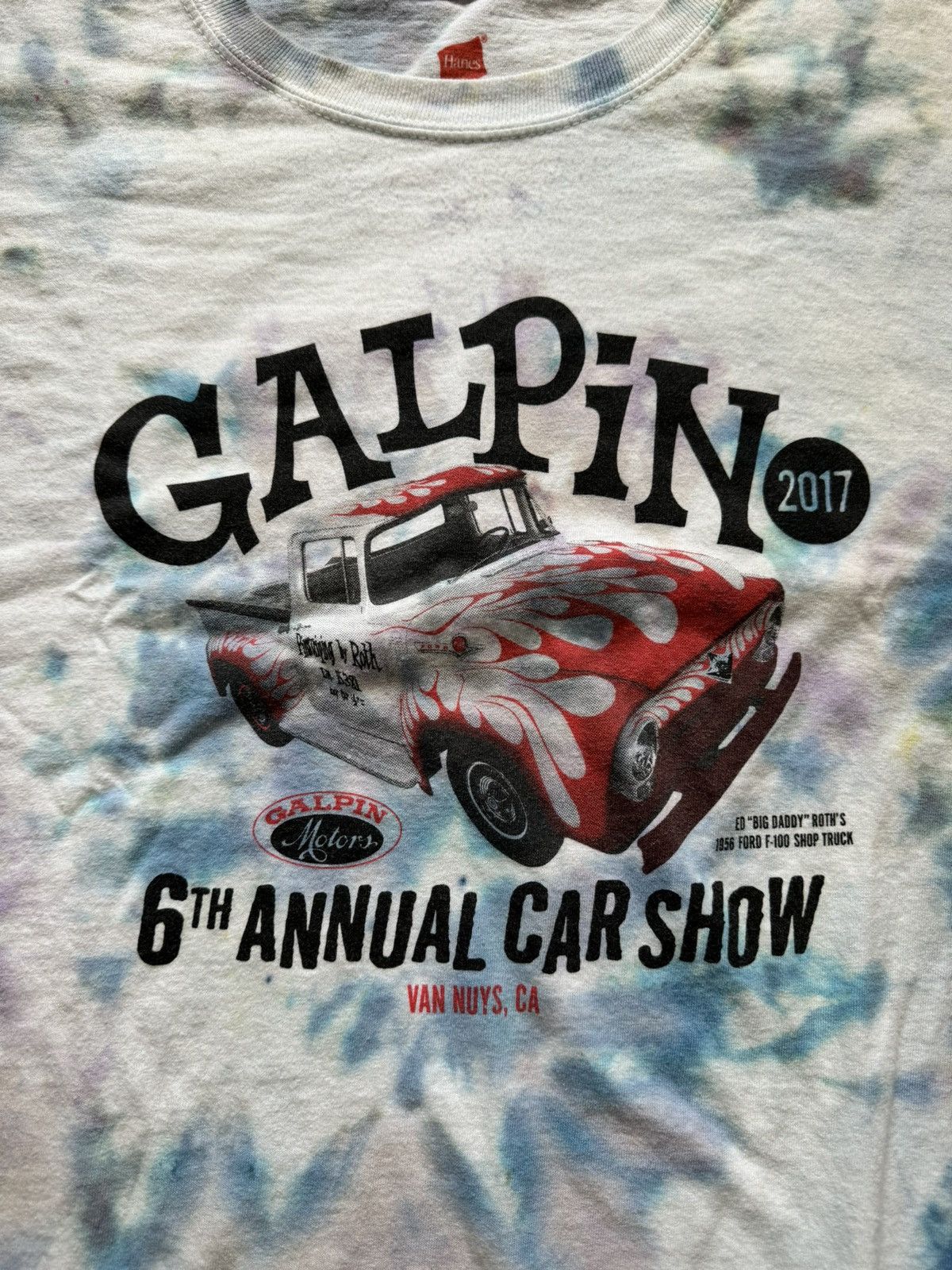 Ford Trippy Ice Dye GALPIN FORD MOTORS HOT ROD T-shirt Size US XL / EU 56 / 4 - 4 Thumbnail
