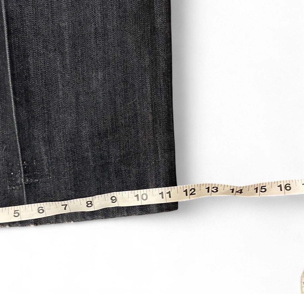 Other Vtg Five Elementz Y2K Baggy Black Embroidered Jeans Size US 40 / EU 56 - 5 Thumbnail