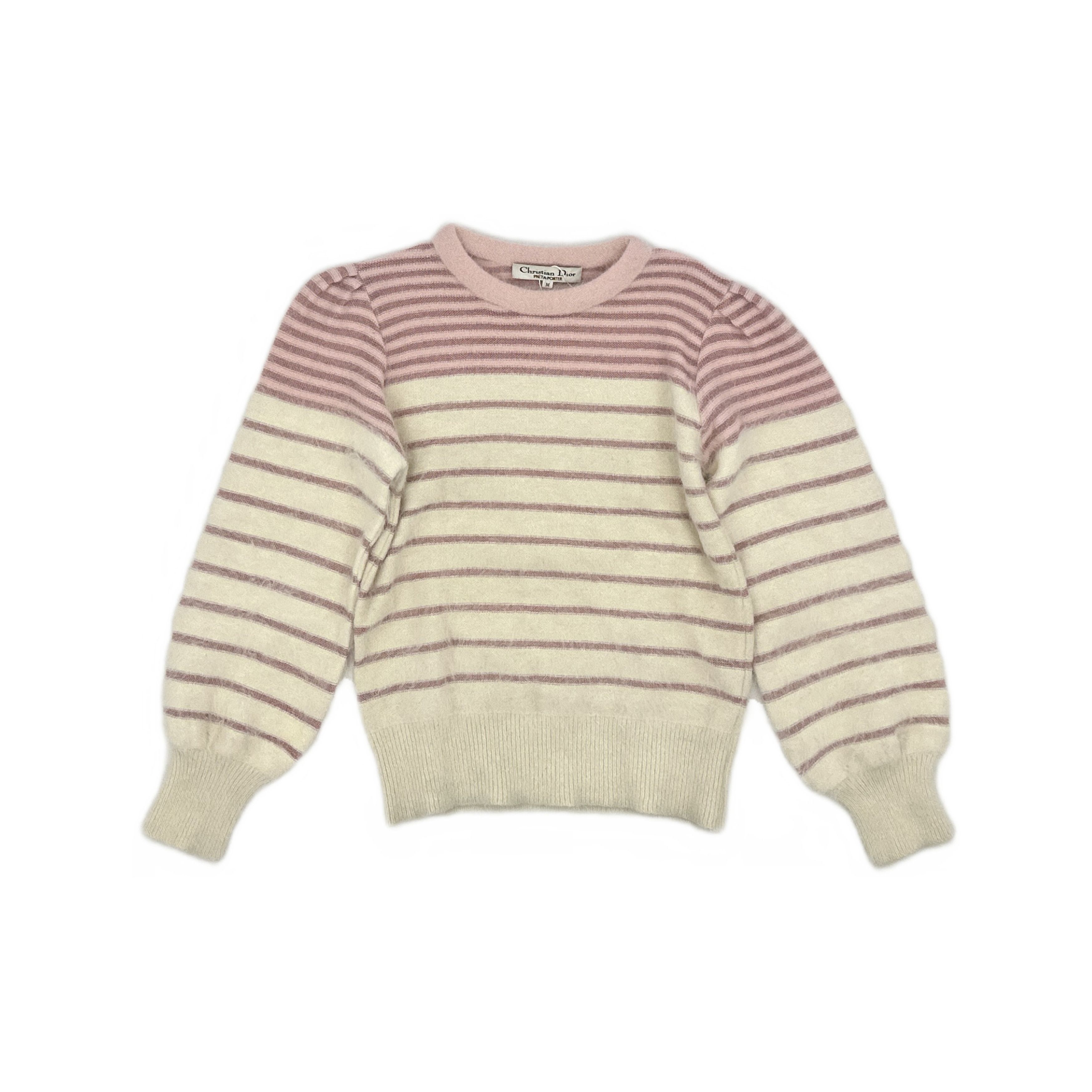 Dior Dior Striped Knit Sweater Size M Size M / US 6-8 / IT 42-44 - 1 Thumbnail